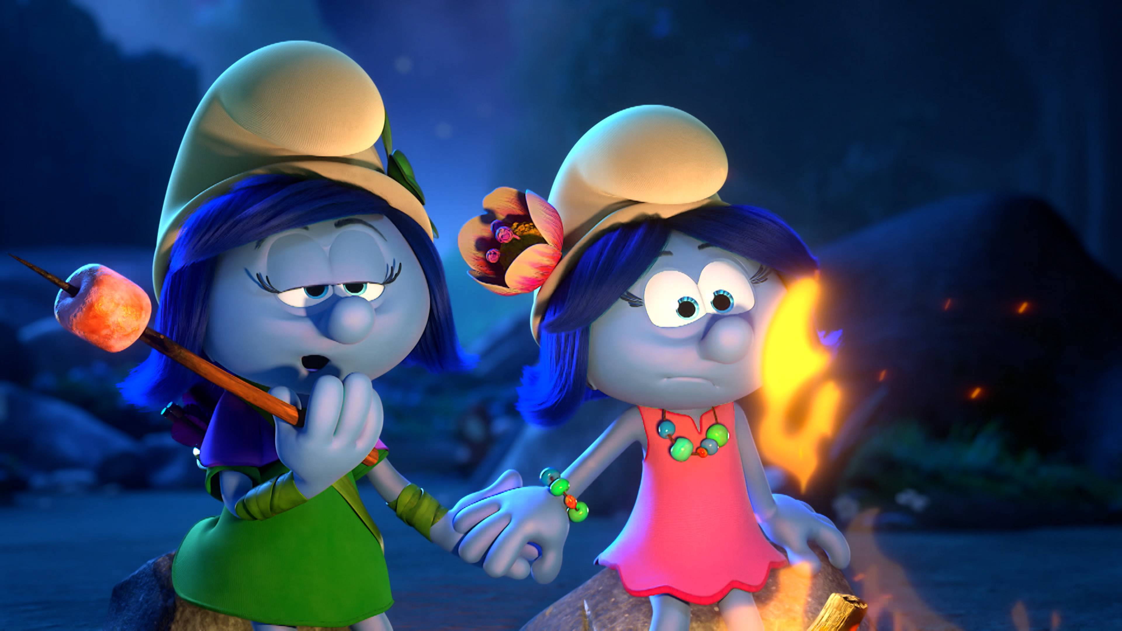 Scary Stories / The Smurf Who Lost His Shadow