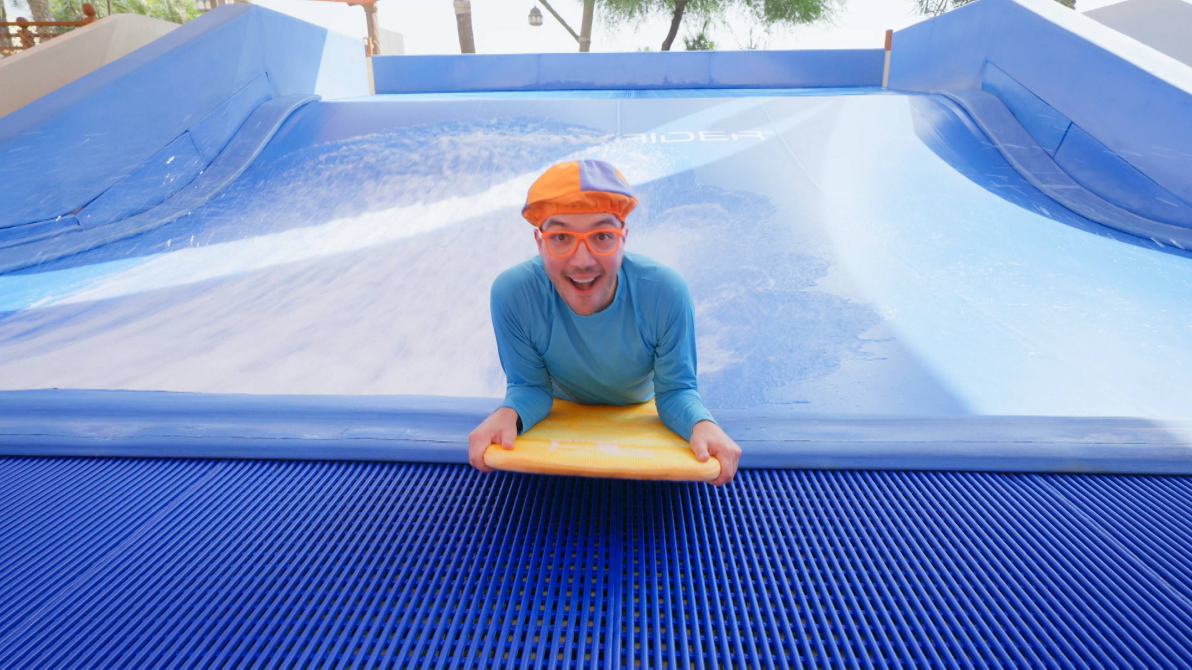 Blippi Makes a Splash at a Waterpark