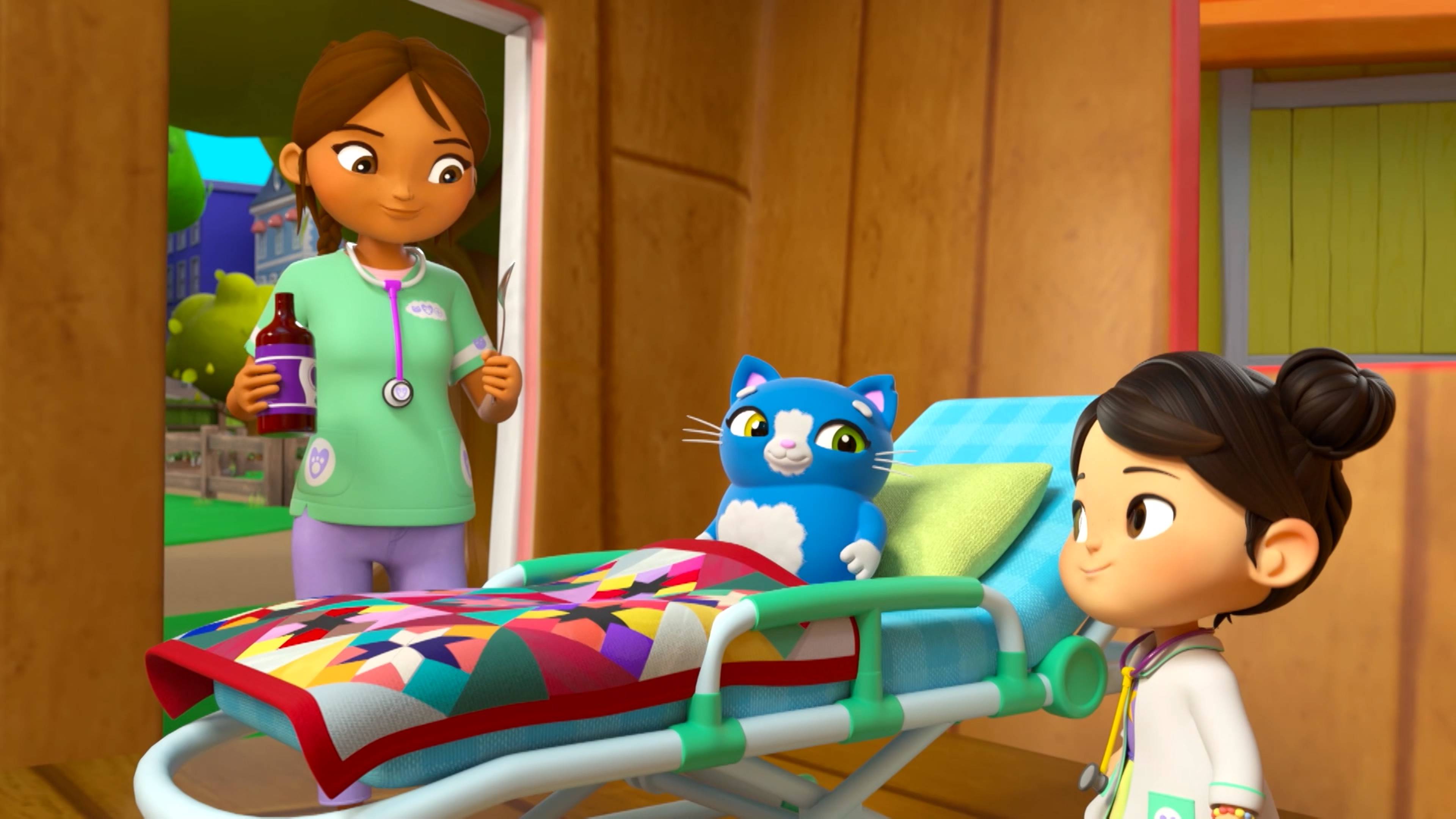 Going to the hospital