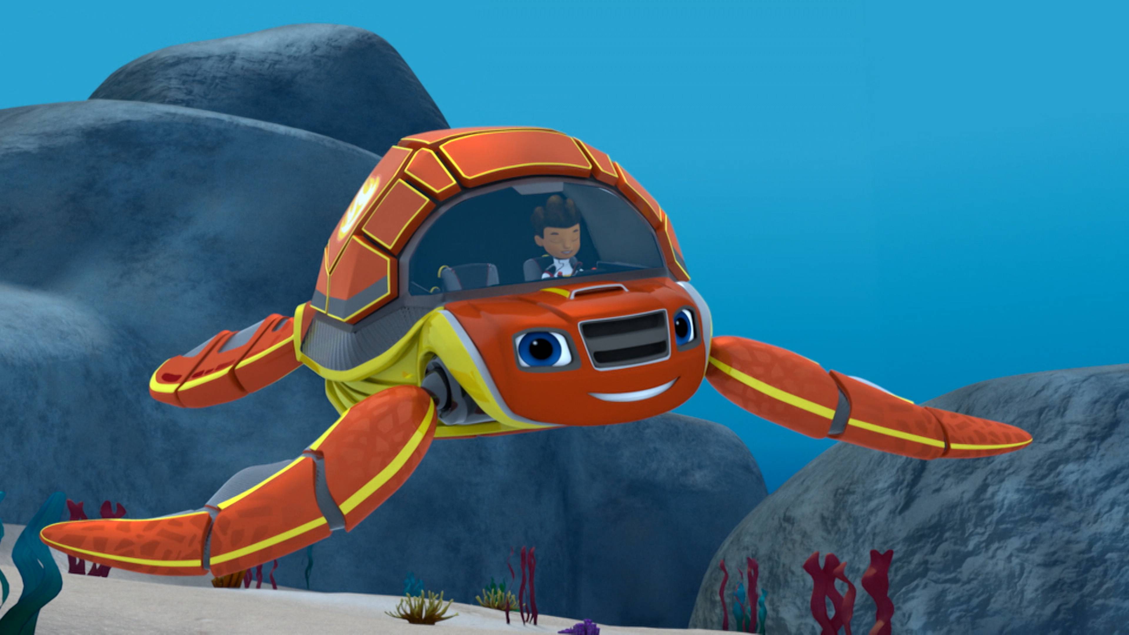 Sea Turtle Submarine