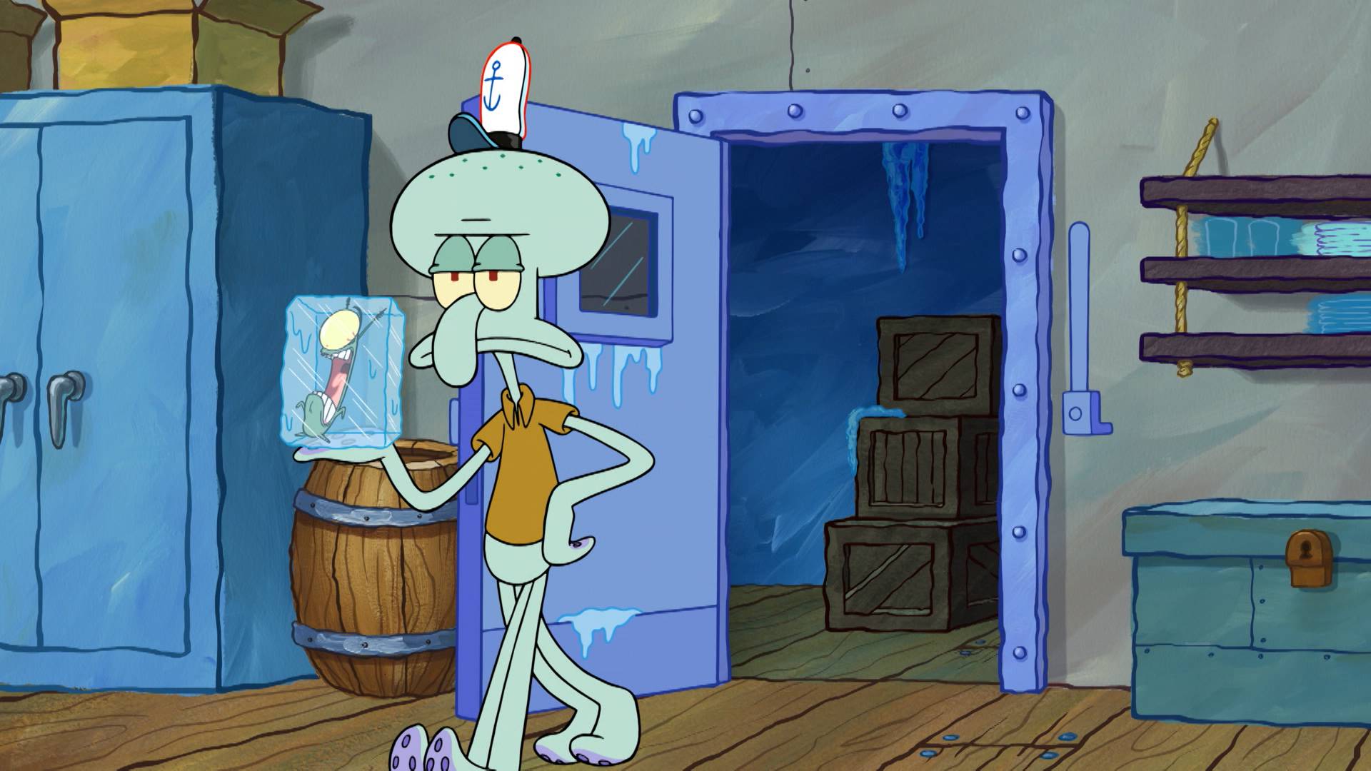 Plankton's Squeeze Play / How the West Was Dumb