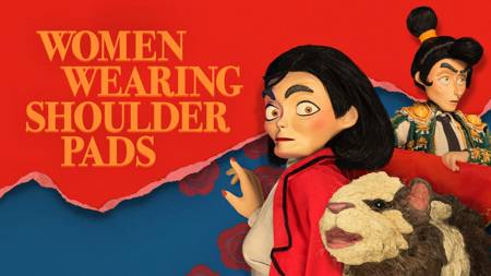 Women Wearing Shoulder Pads