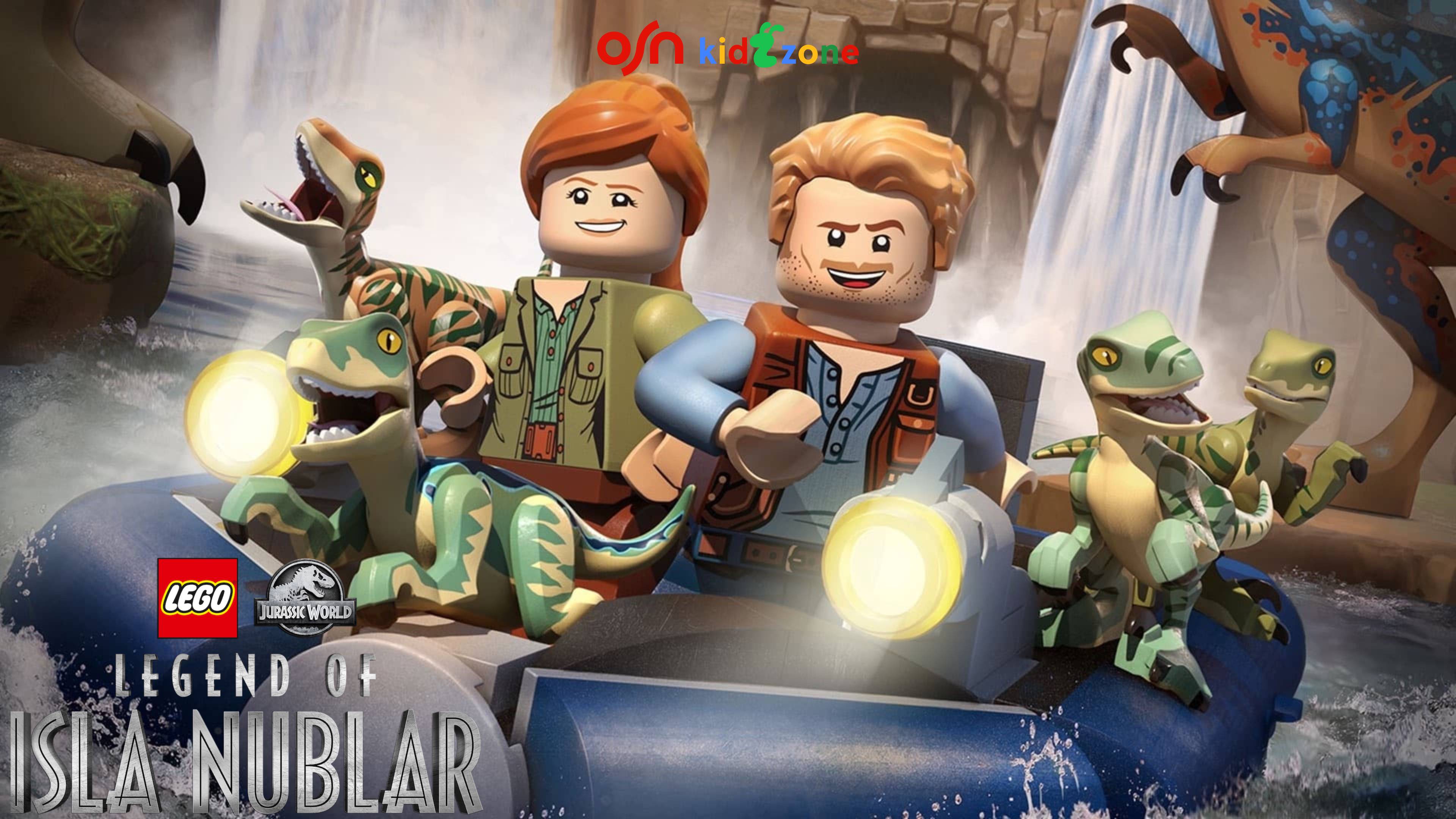 Isla nublar jurassic world lego online