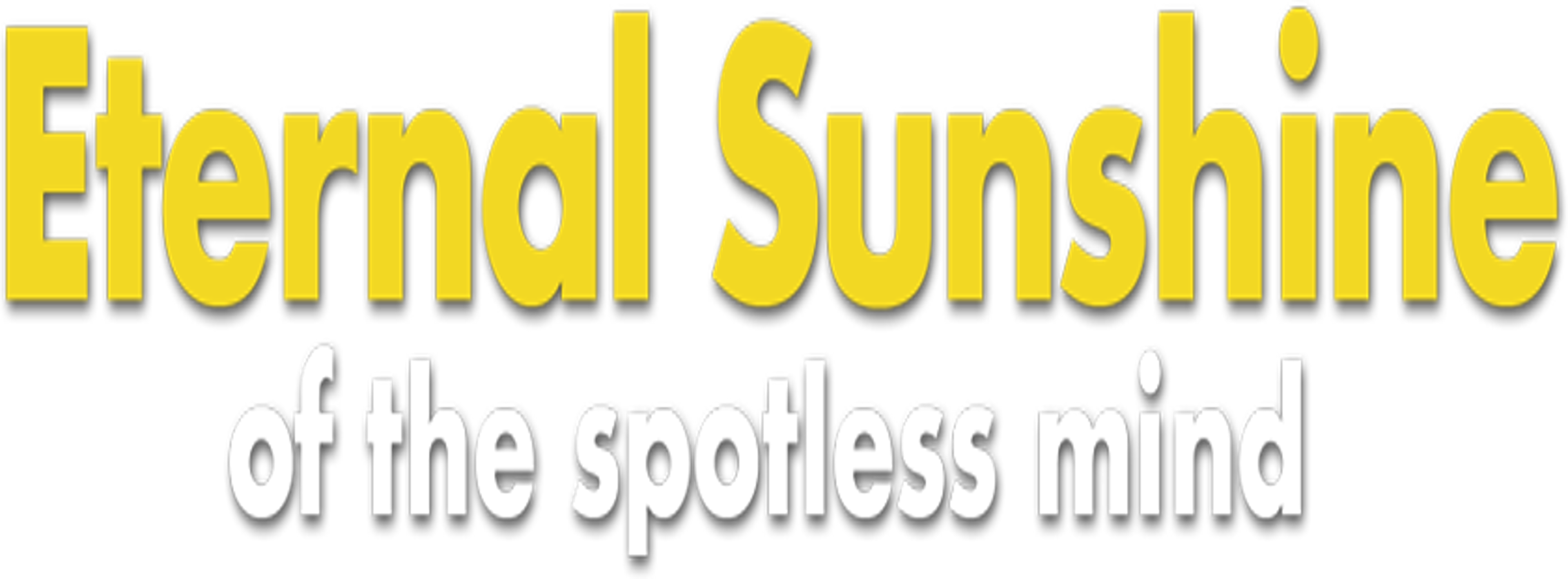 Eternal Sunshine Of The Spotless Mind movie logo