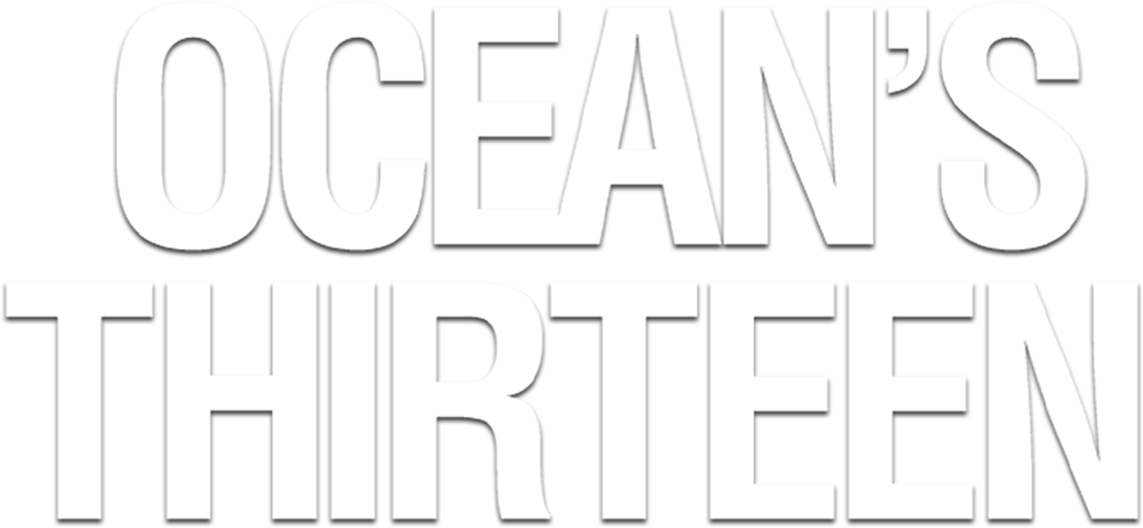 Ocean's Thirteen movie logo