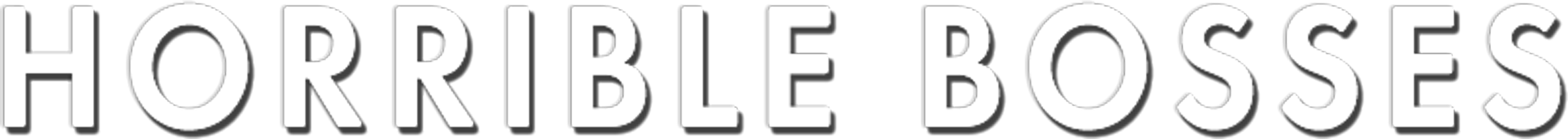 Horrible Bosses movie logo
