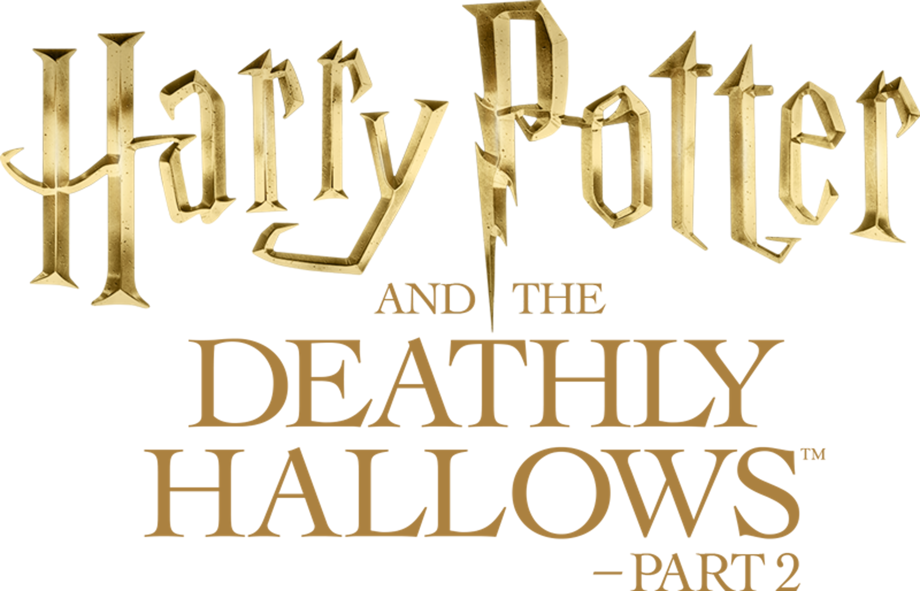 Harry Potter And The Deathly Hallows Pt.2 movie logo