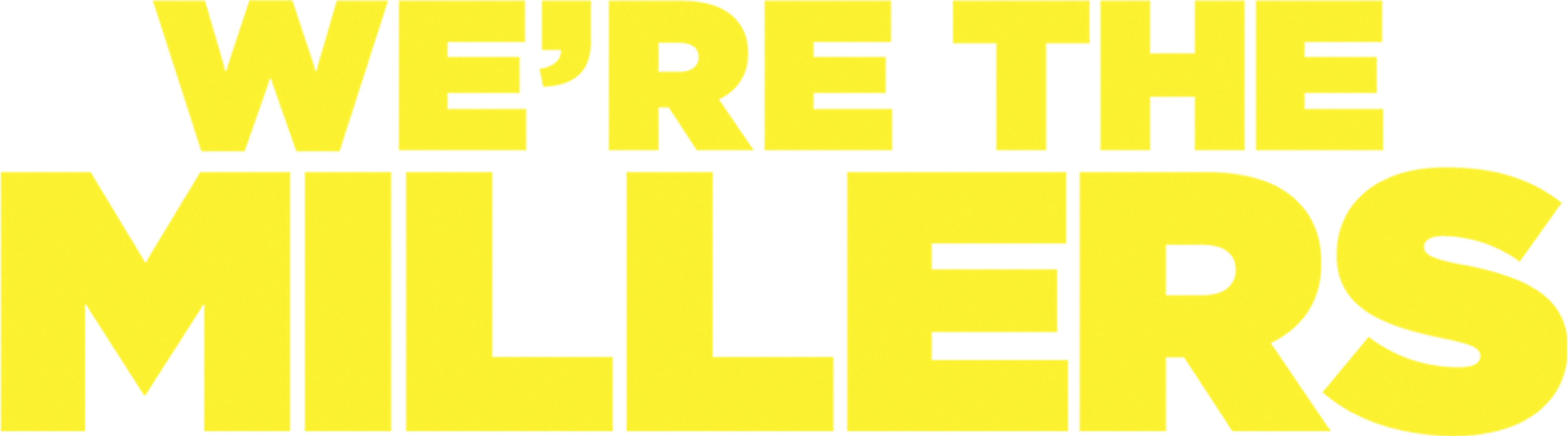 We're The Millers movie logo