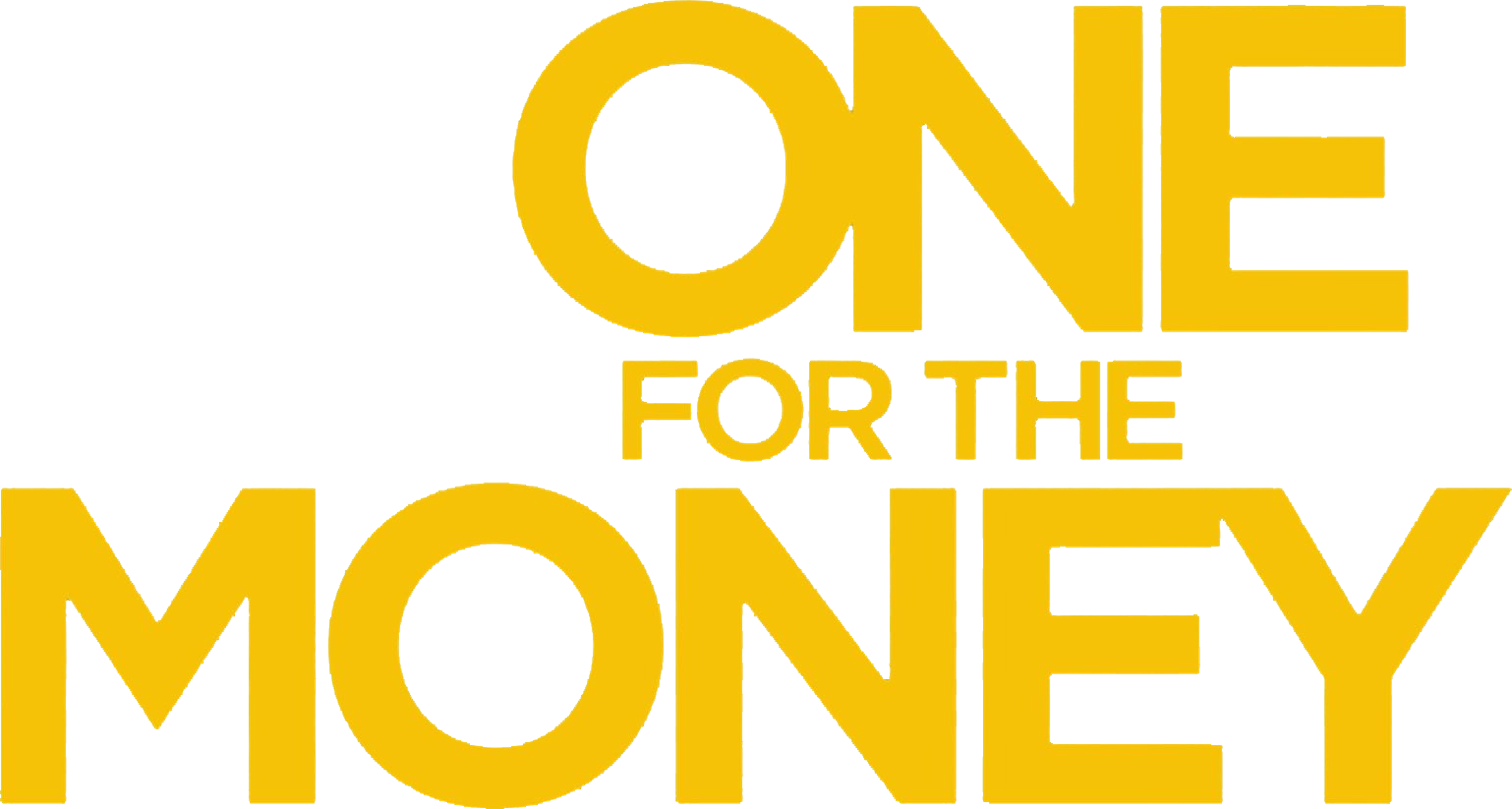 One For The Money movie logo