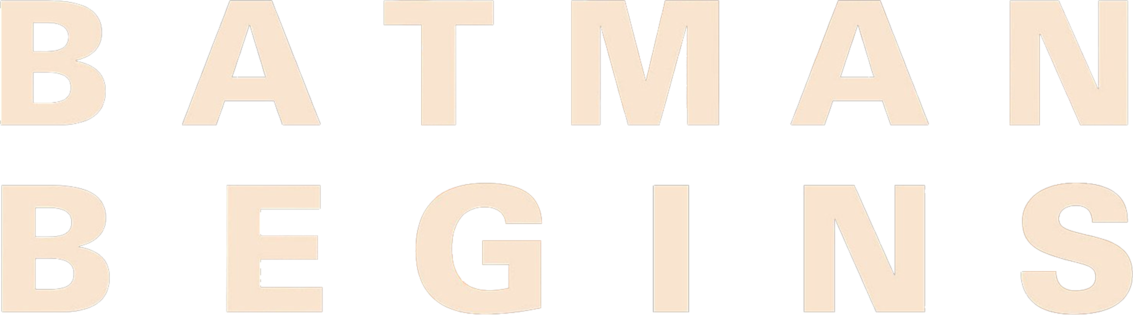 Batman Begins movie logo