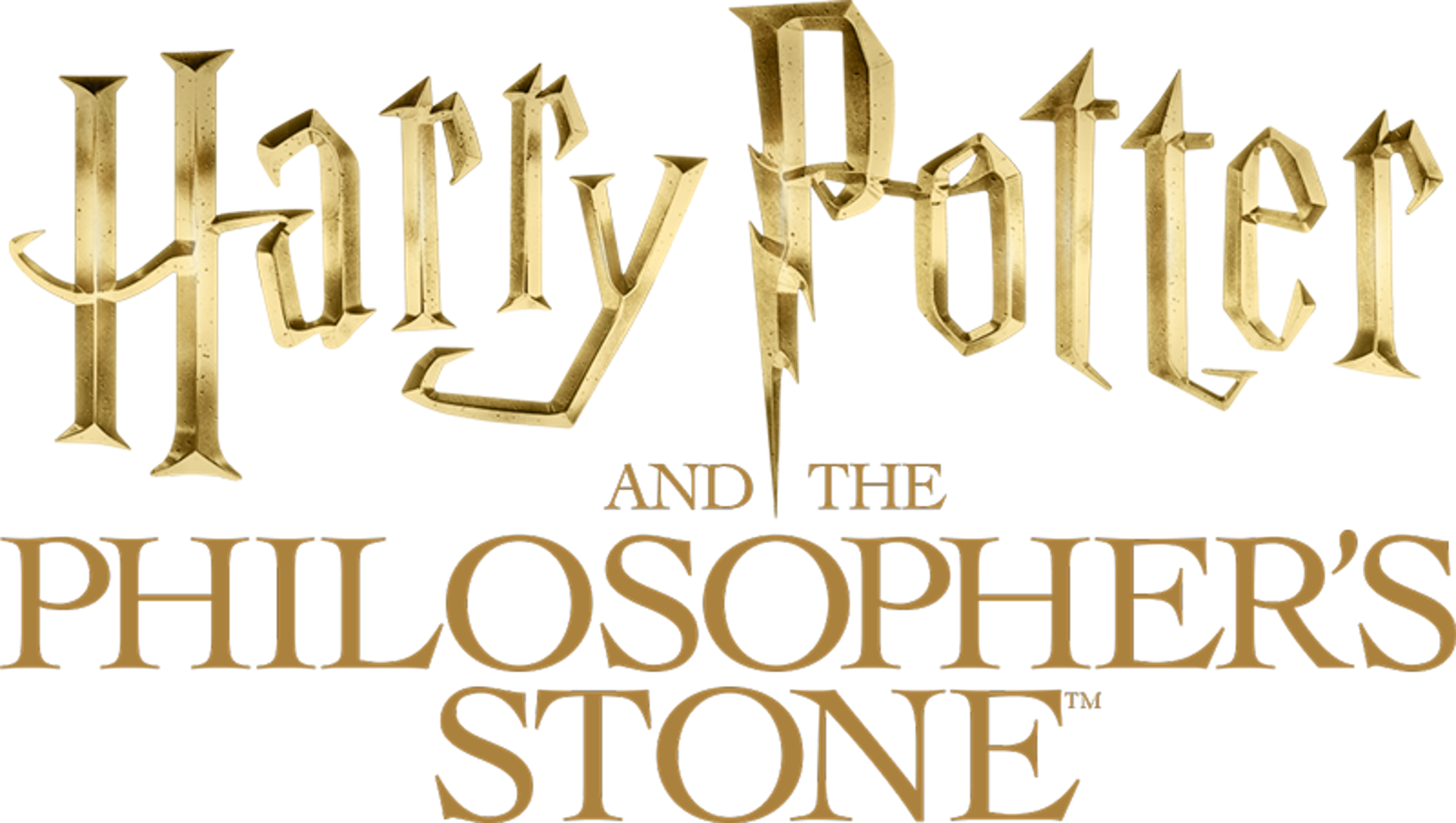 Harry Potter And The Philosopher's Stone movie logo