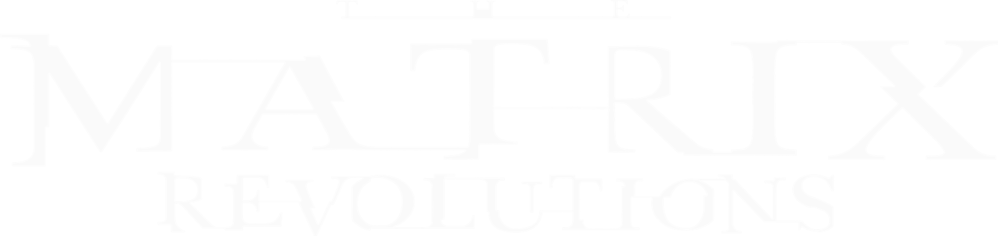The Matrix Revolutions movie logo