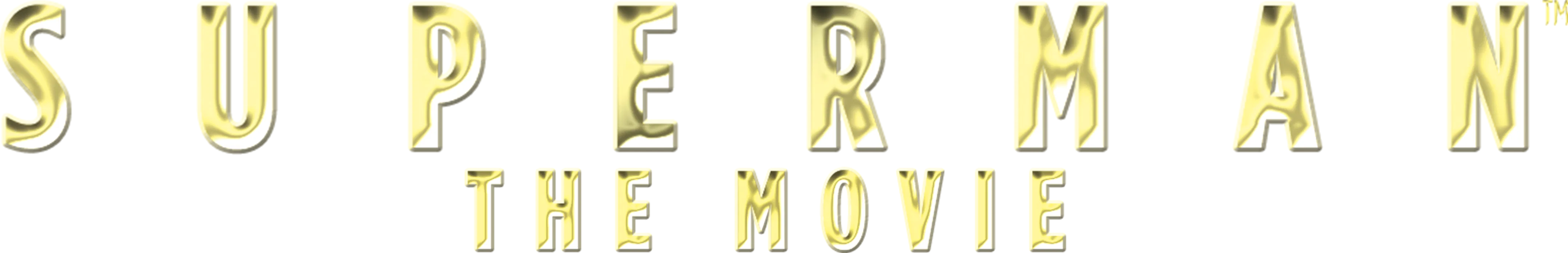 Superman : The Movie movie logo