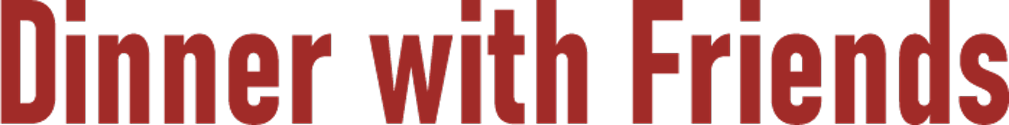 Dinner With Friends movie logo