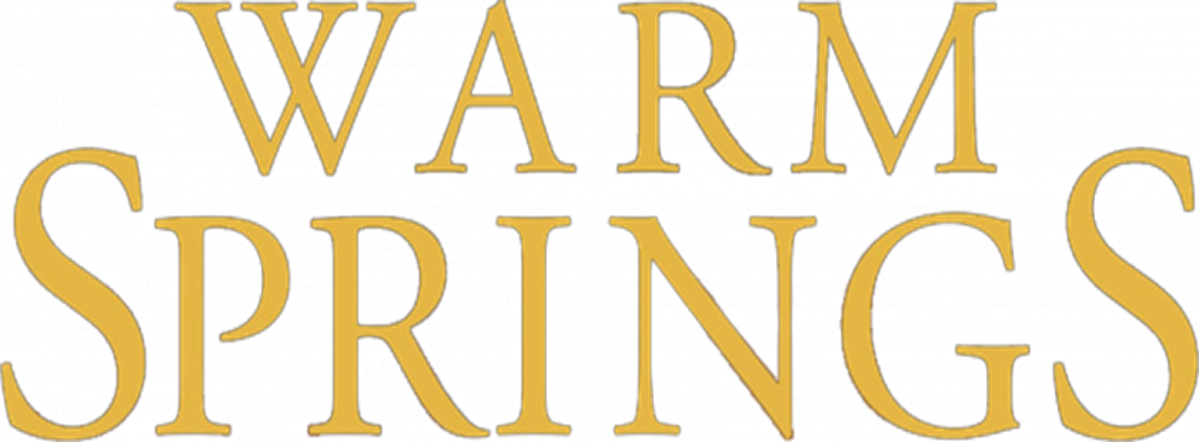 Warm Springs movie logo