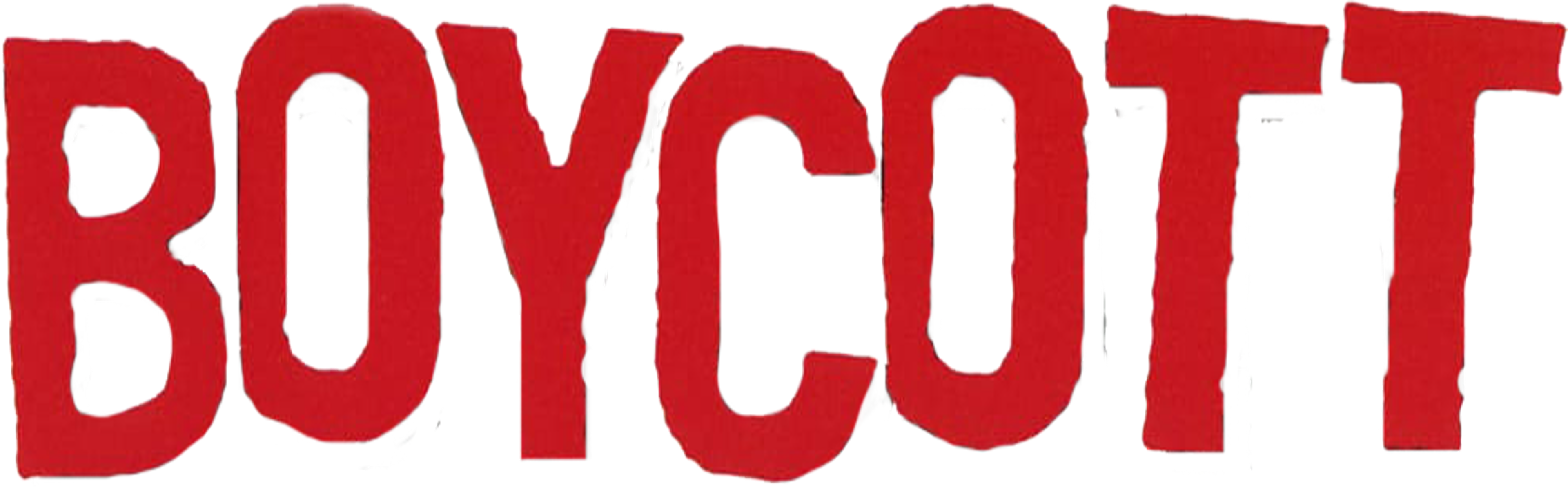 Boycott movie logo