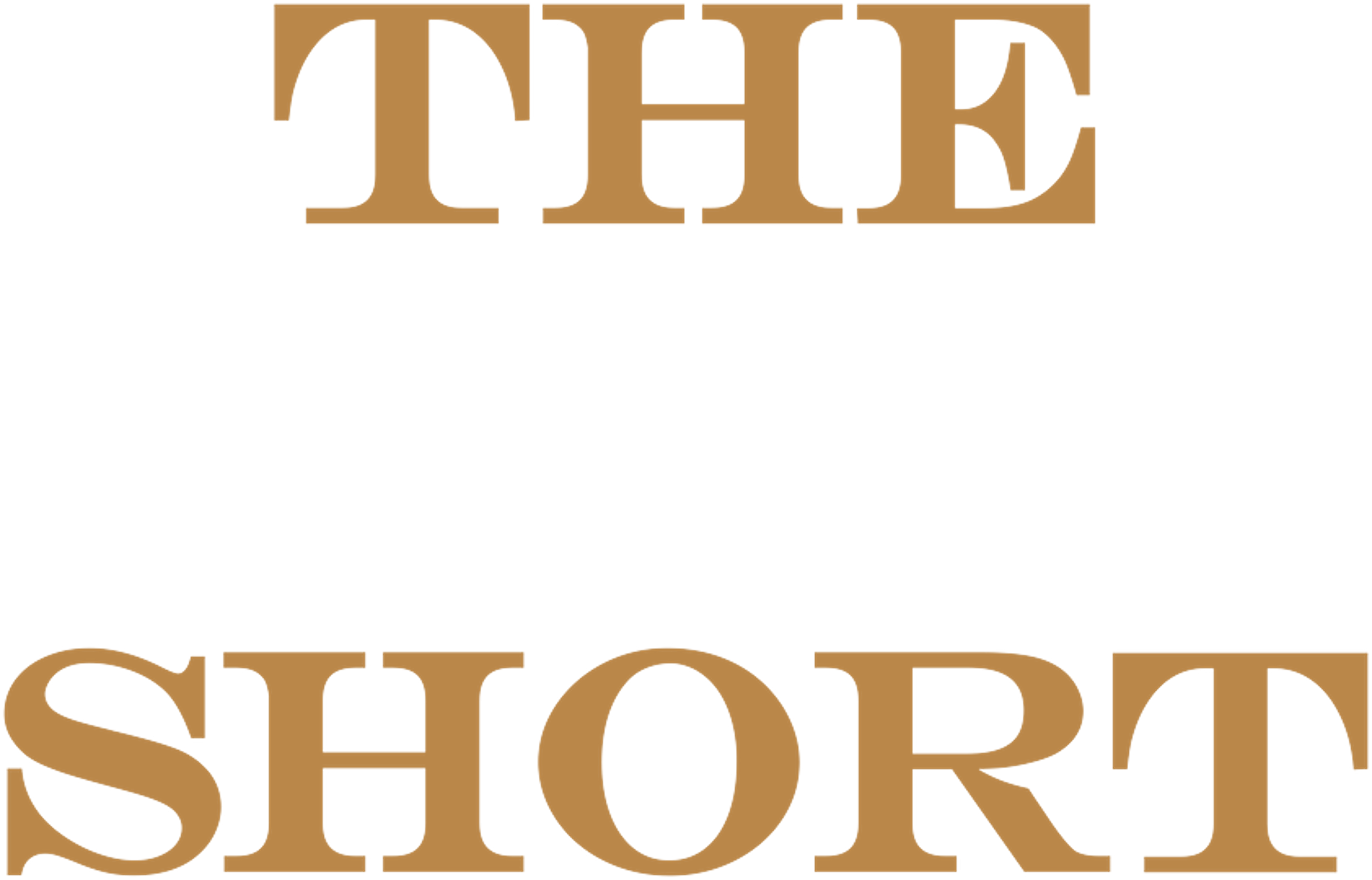 The Big Short movie logo