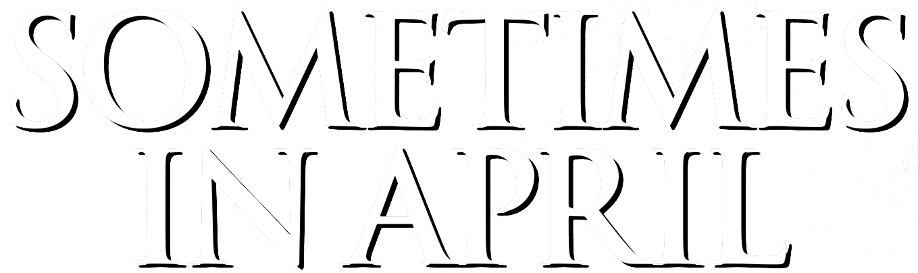 Sometimes In April movie logo