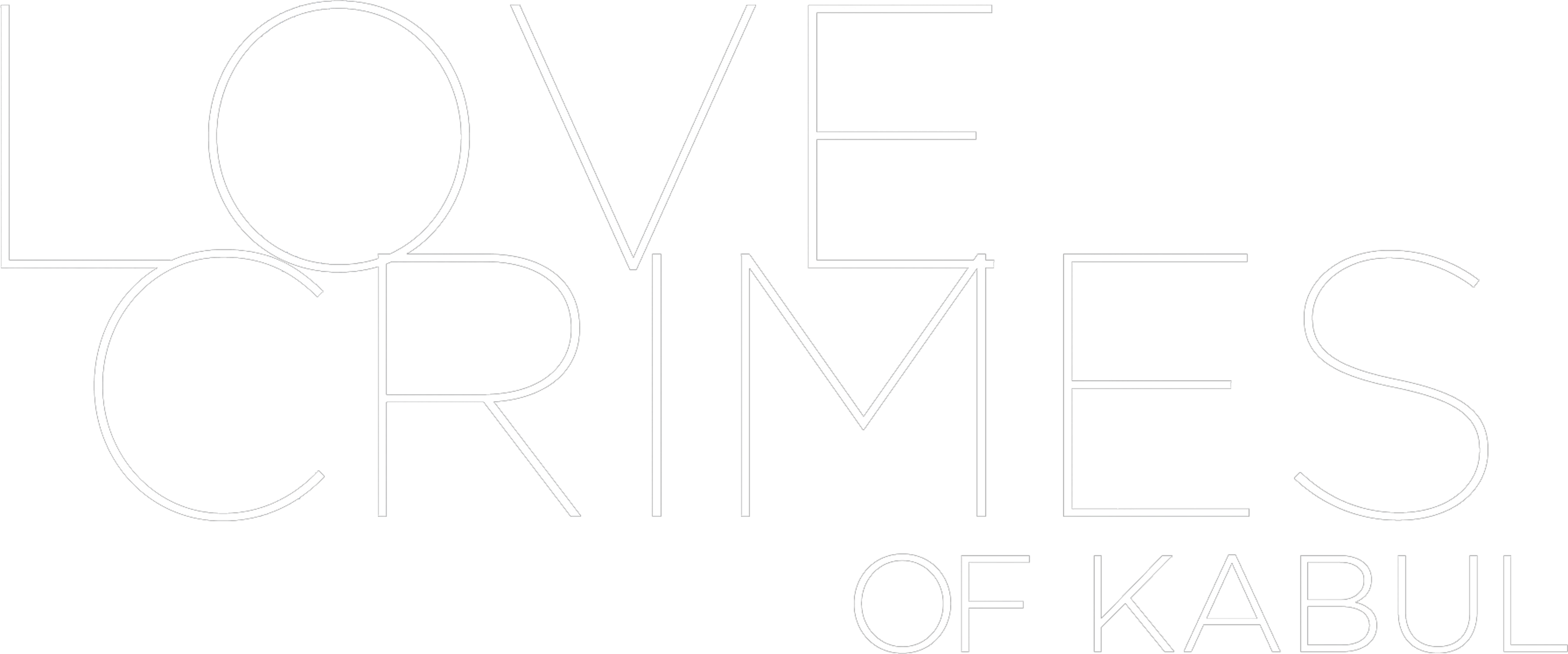 Love Crimes Of Kabul movie logo
