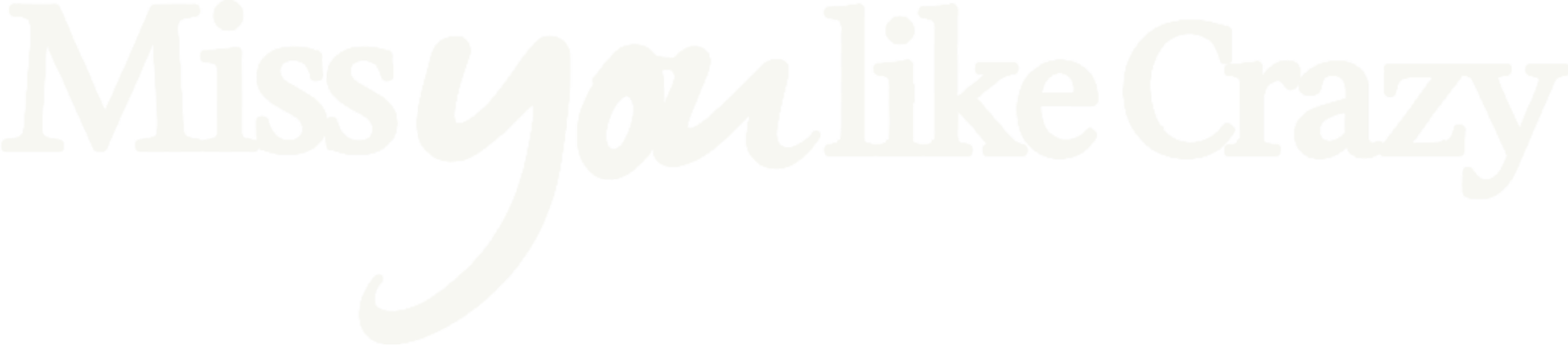 ميس يو لايك كريزي movie logo