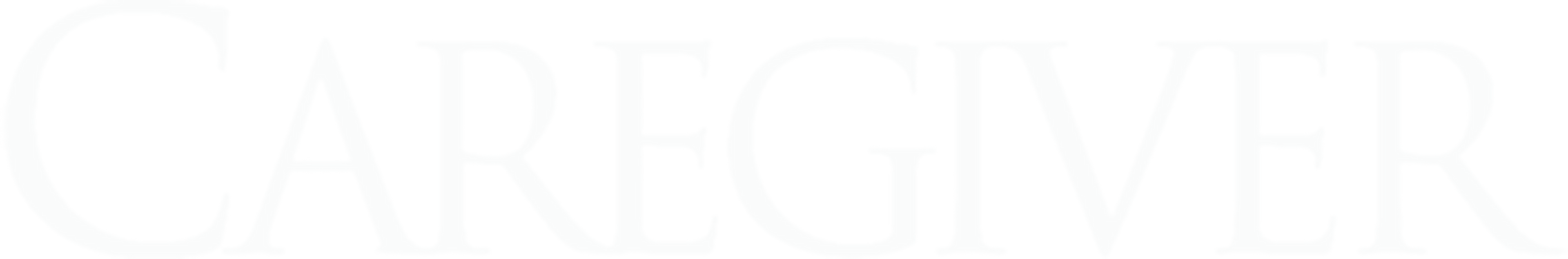 Caregiver movie logo