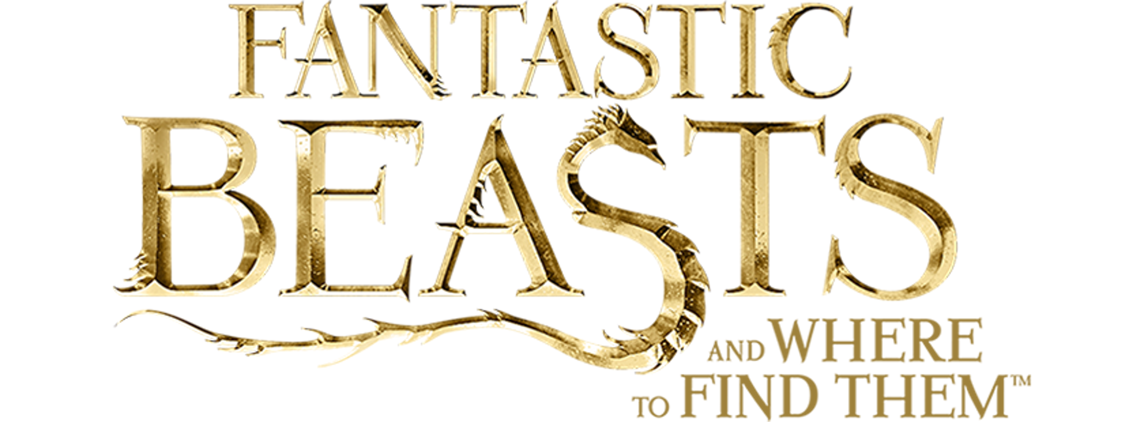 Fantastic Beasts And Where To Find Them movie logo