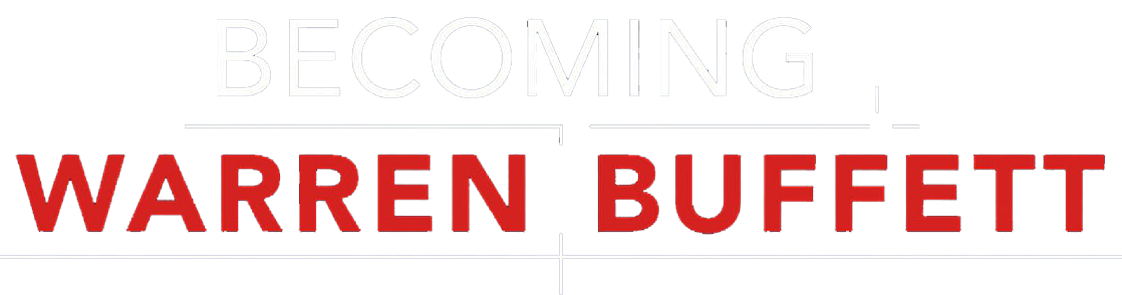 Becoming Warren Buffett movie logo