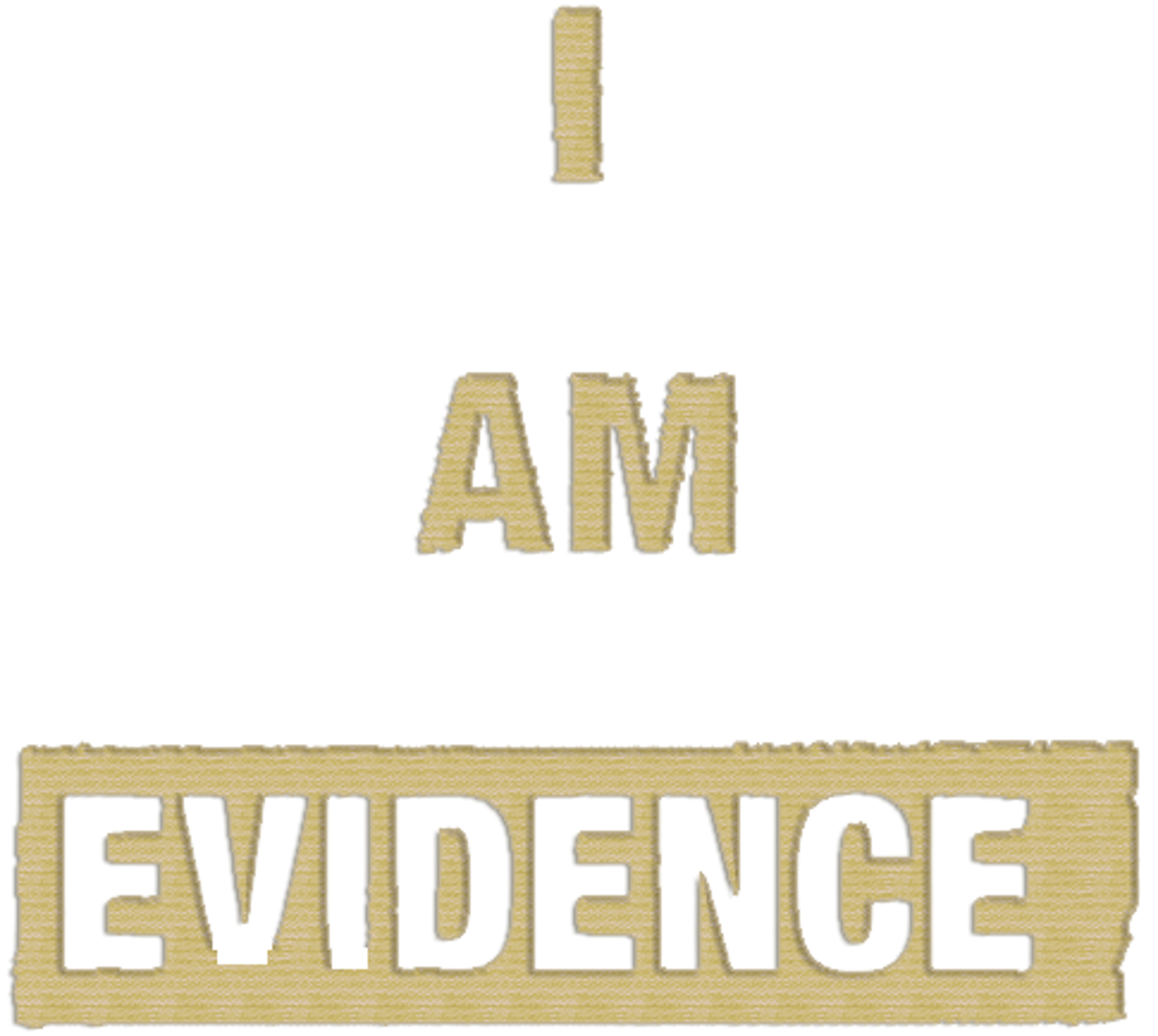I Am Evidence movie logo