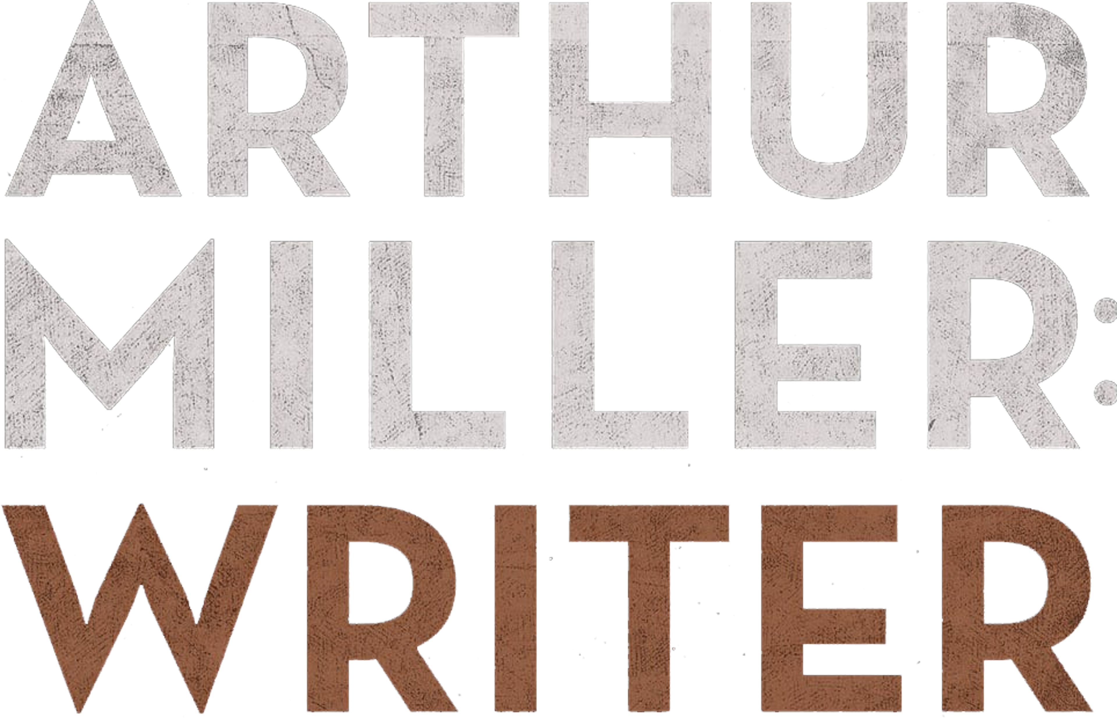 Arthur Miller: Writer movie logo