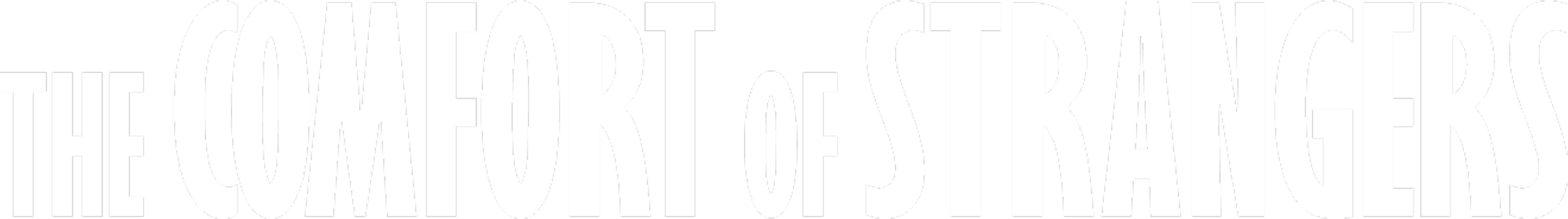 The Comfort Of Strangers movie logo