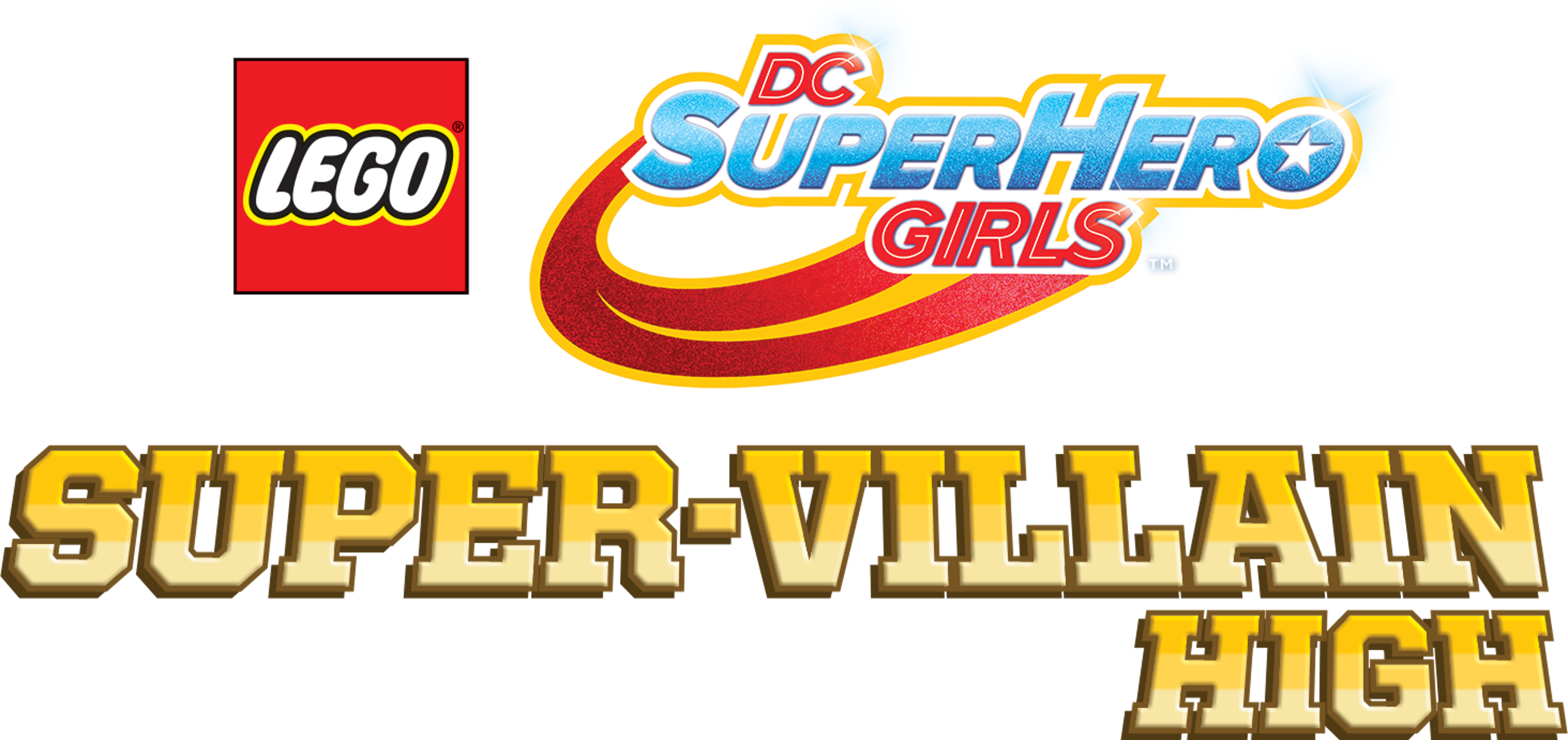 Lego DC Super Hero Girls: Super Villain High movie logo
