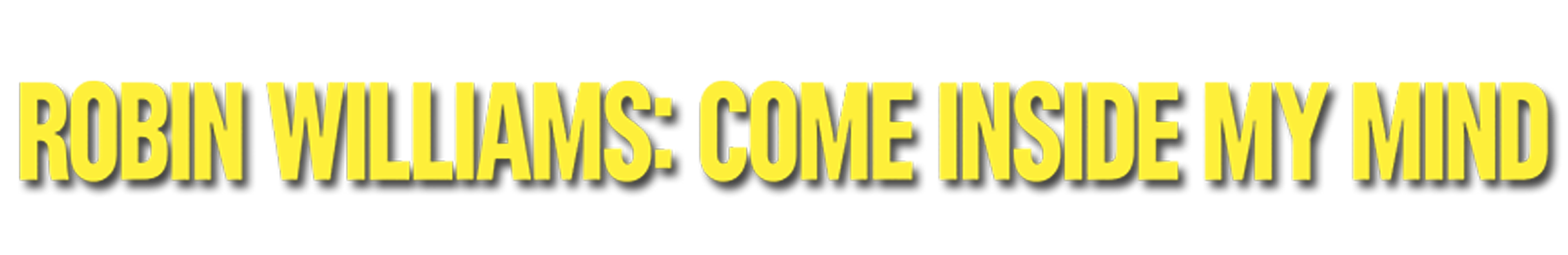 Robin Williams: Come Inside My Mind movie logo