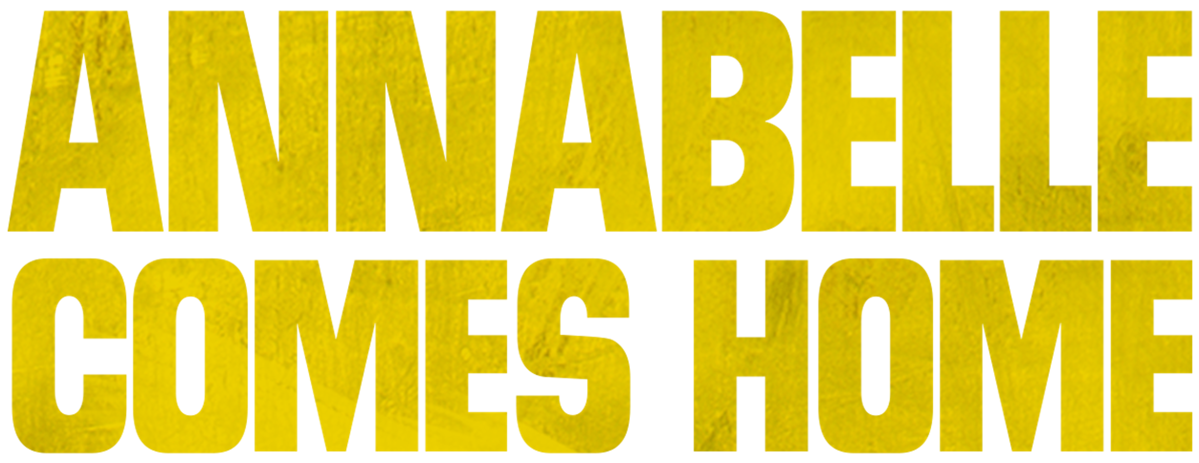 Annabelle Comes Home movie logo