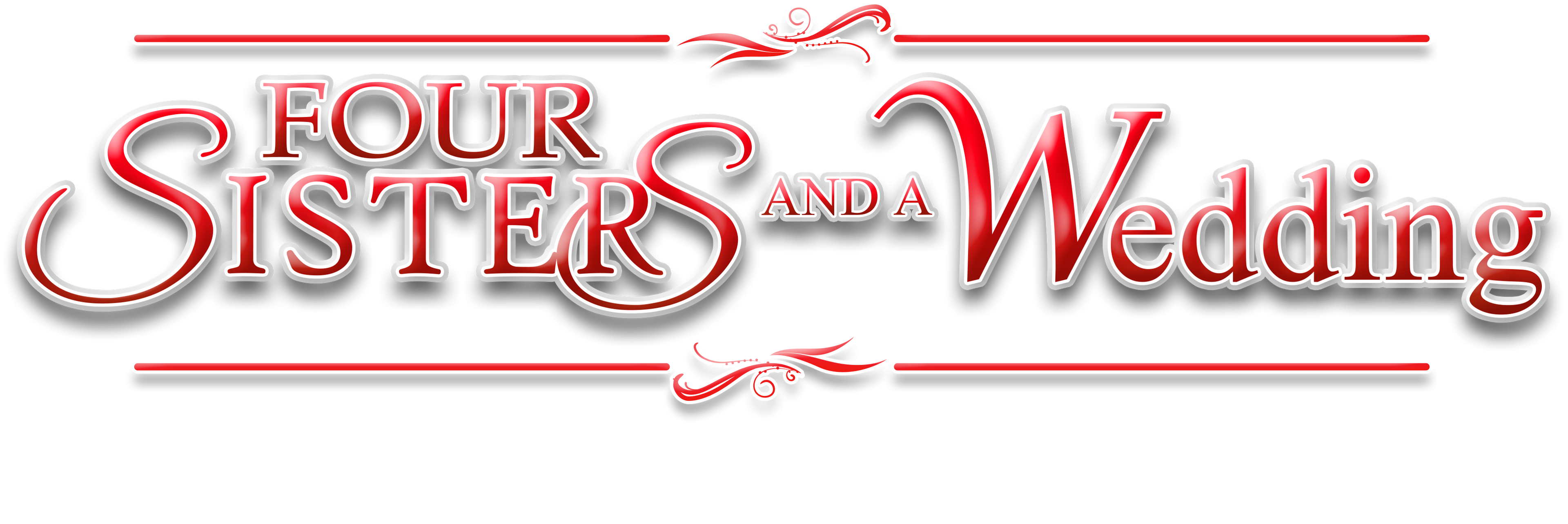 Four Sisters And A Wedding movie logo