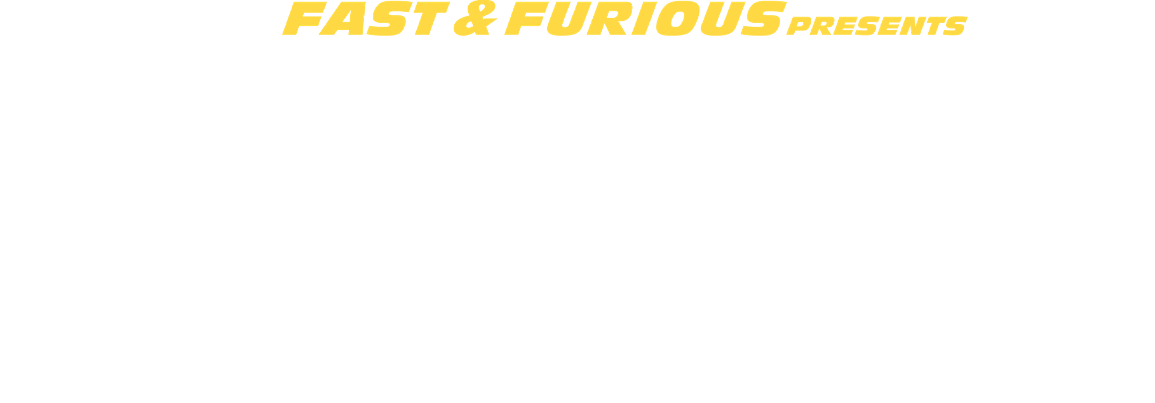 Fast & Furious Presents: Hobbs & Shaw movie logo