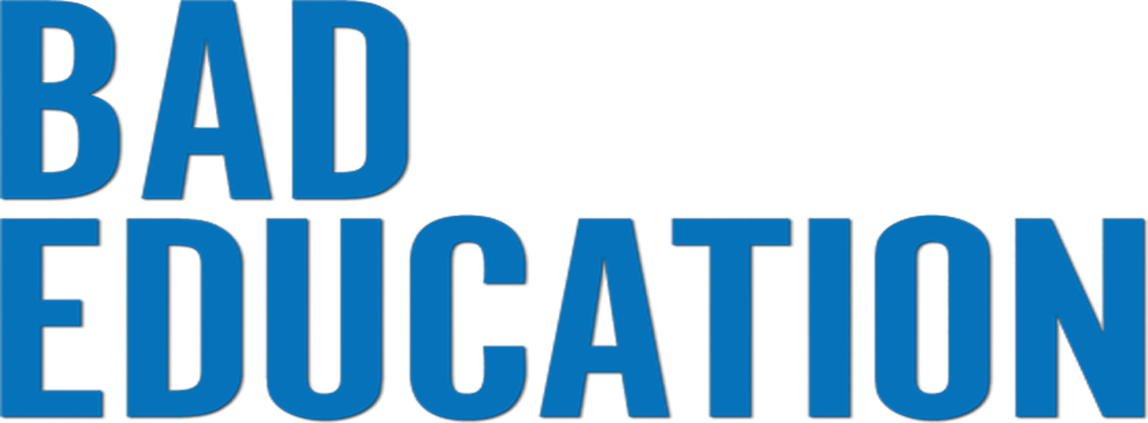 Bad Education movie logo