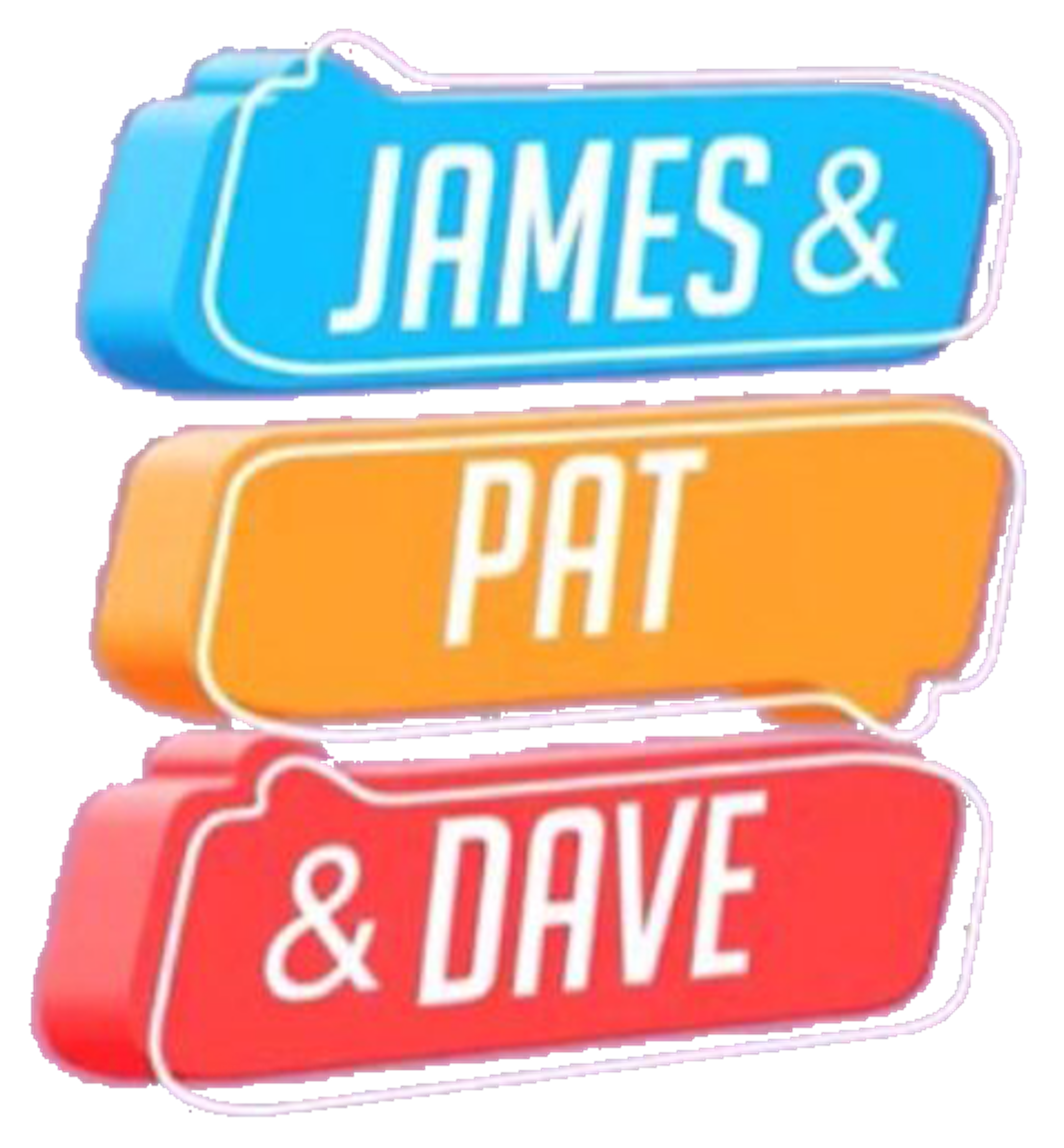 James And Pat And Dave movie logo