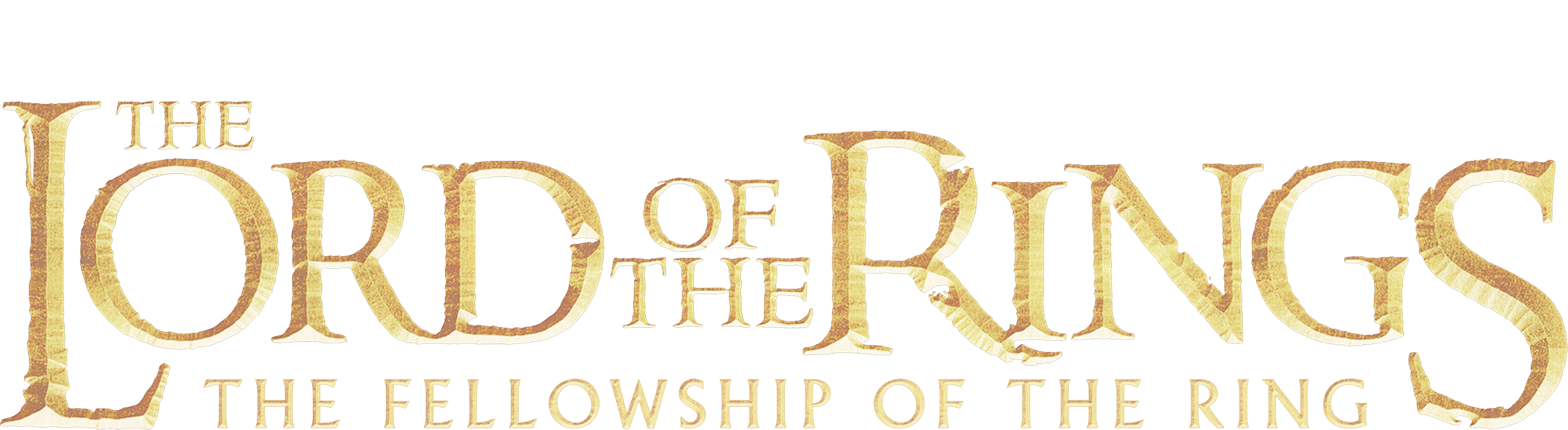 The Lord Of The Rings: The Fellowship Of The Ring movie logo