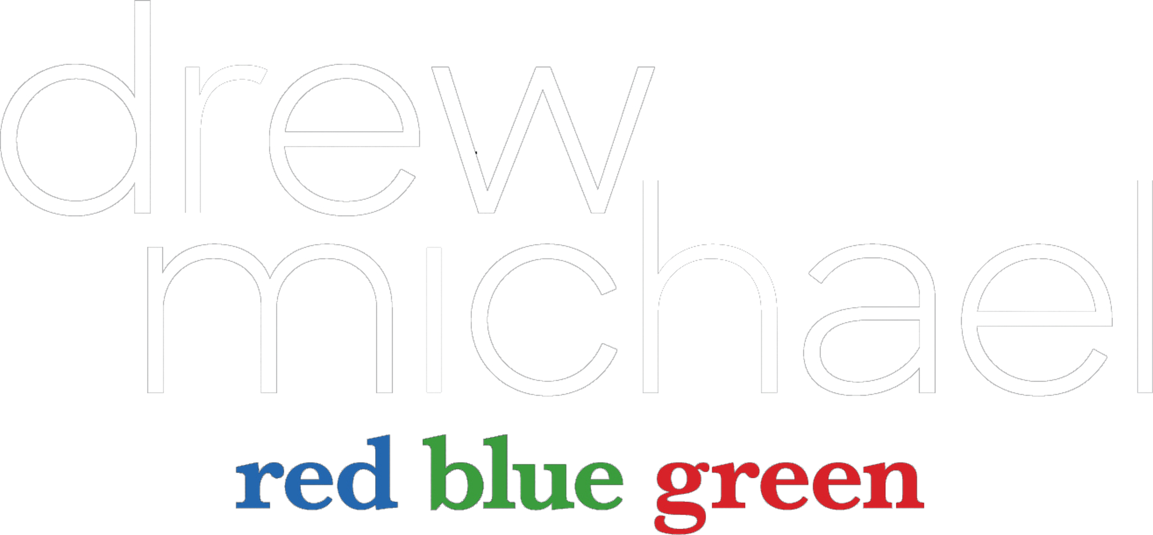 درو مايكل: ريد، غرين & بلو movie logo