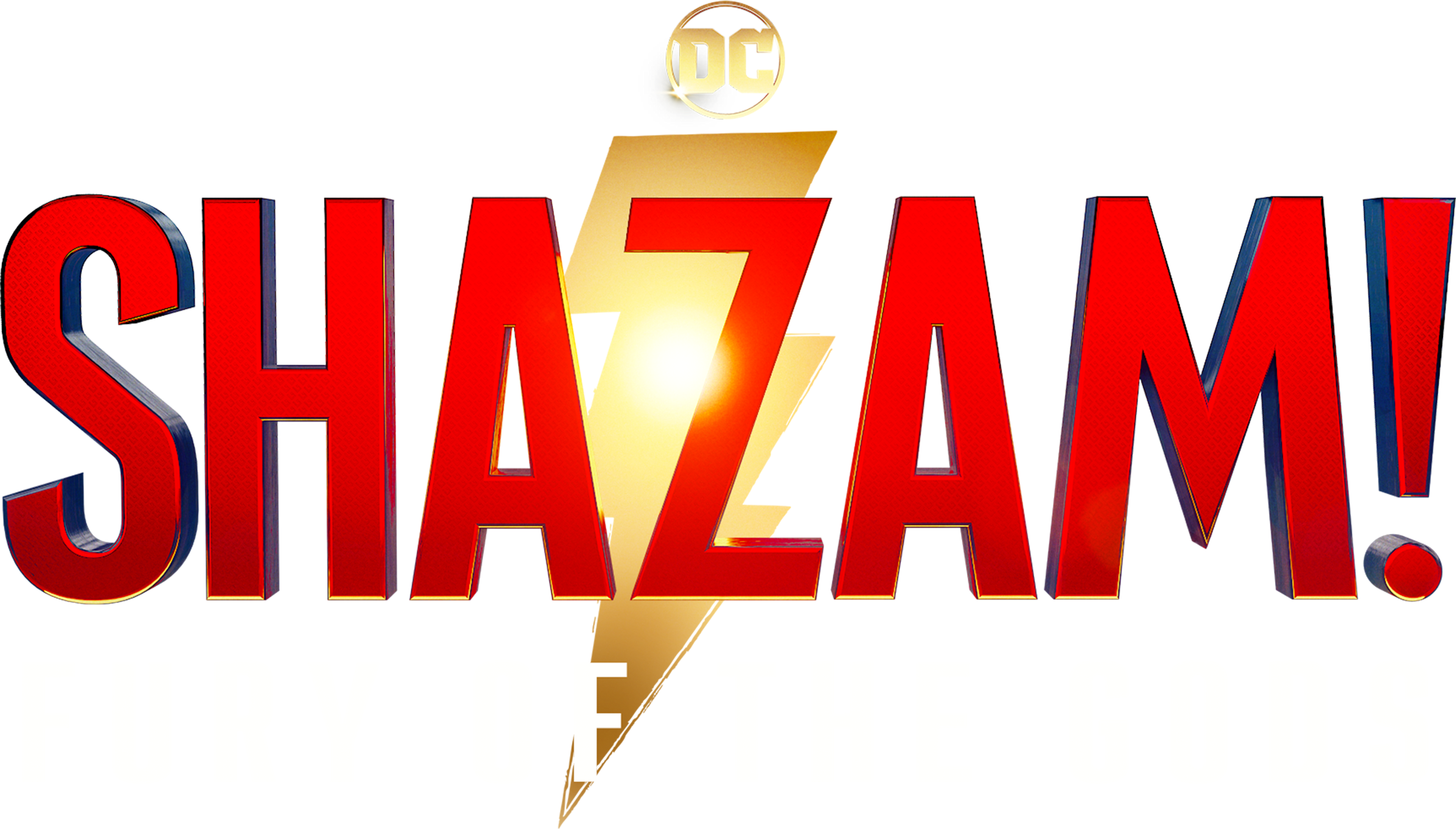 Shazam! Fury Of The Gods movie logo