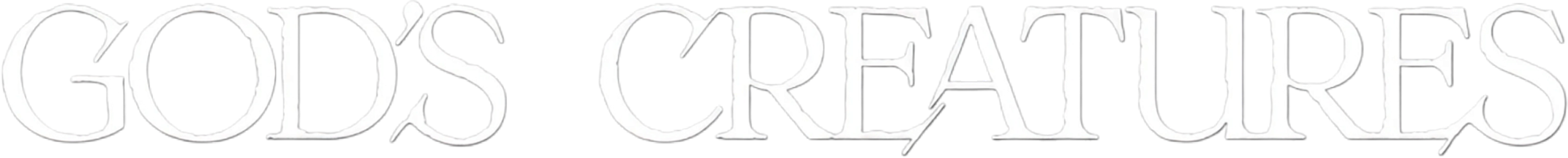 God's Creatures movie logo