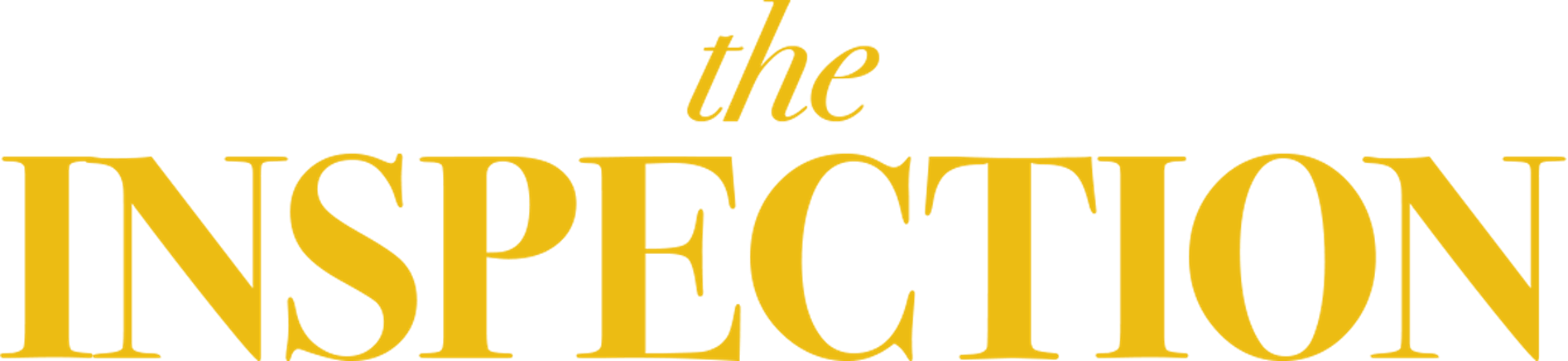 The Inspection movie logo