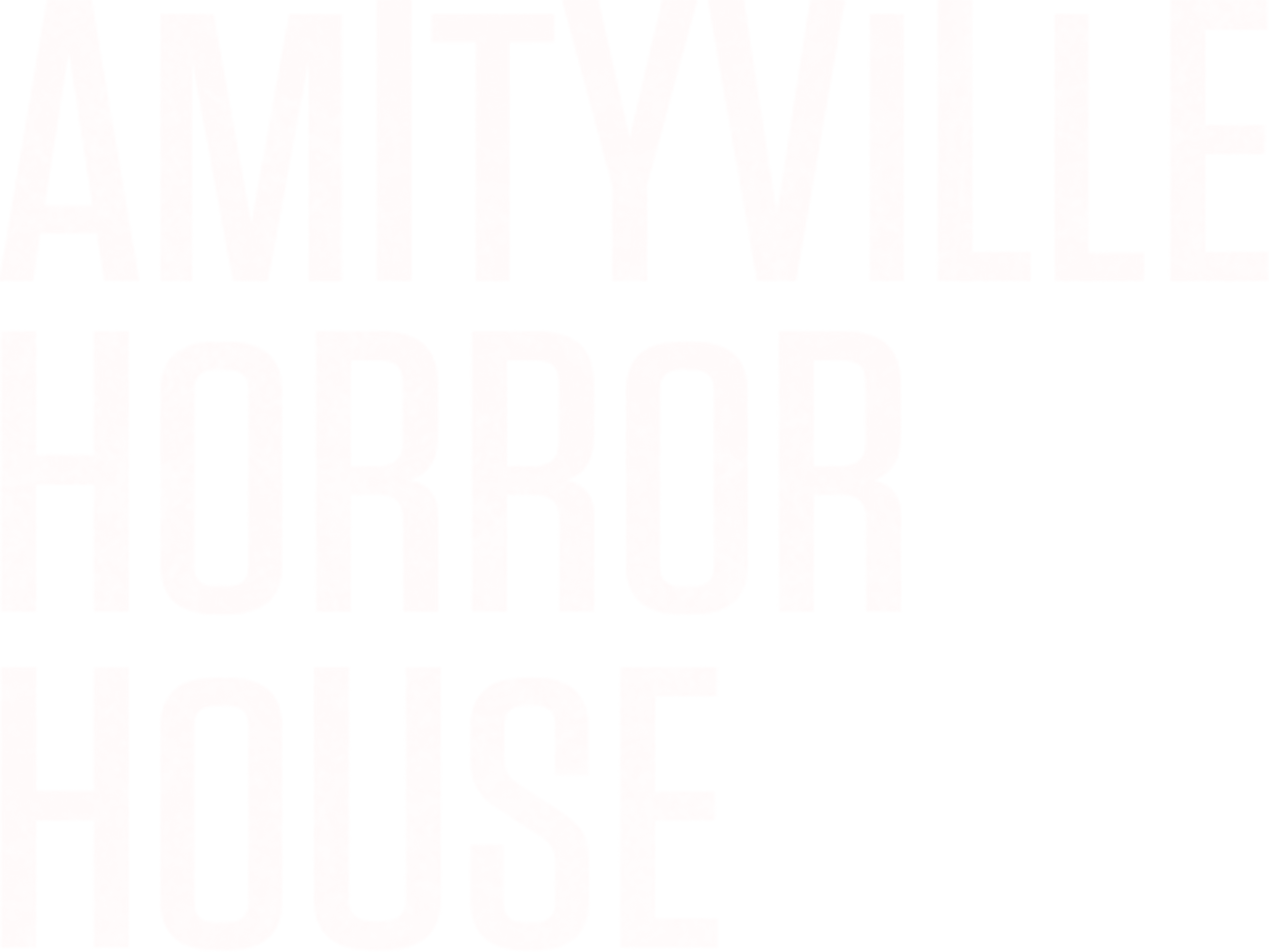 Amityville Horror House movie logo
