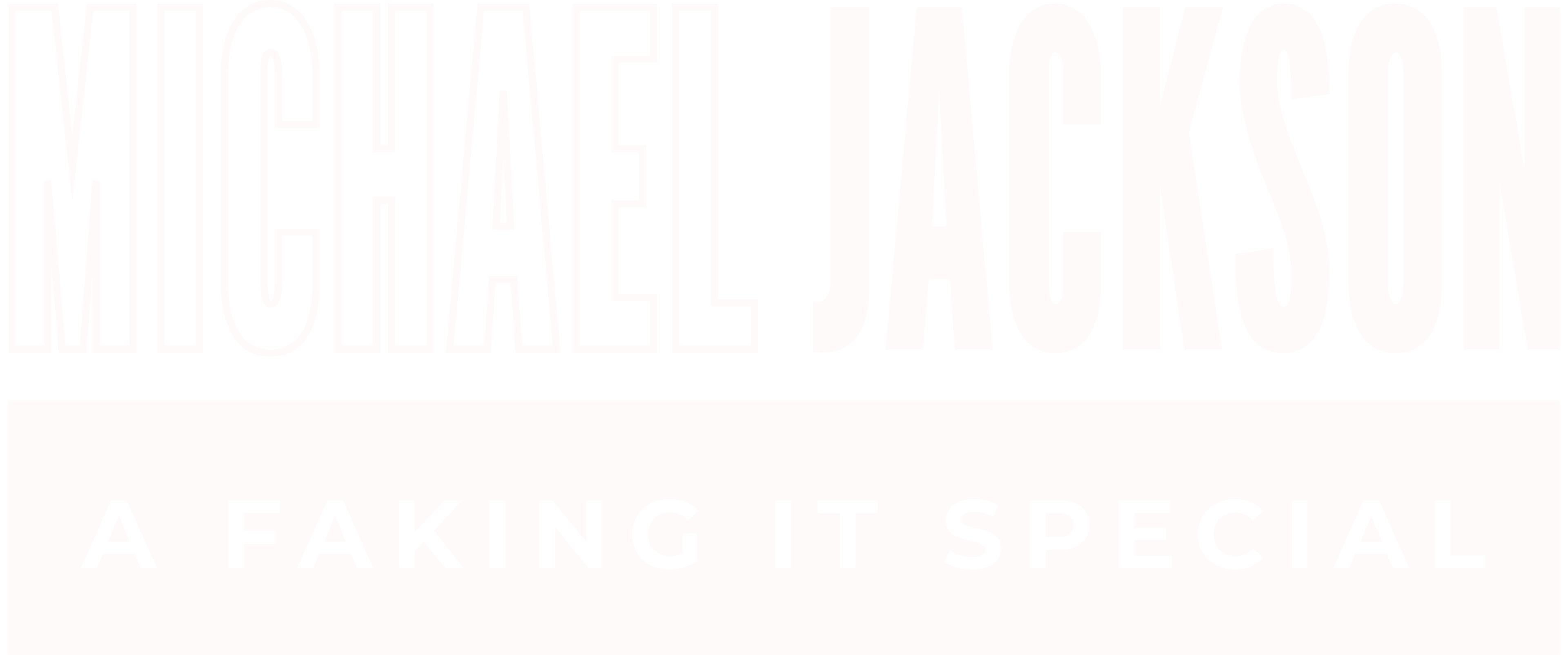 Michael Jackson: A Faking It Special movie logo
