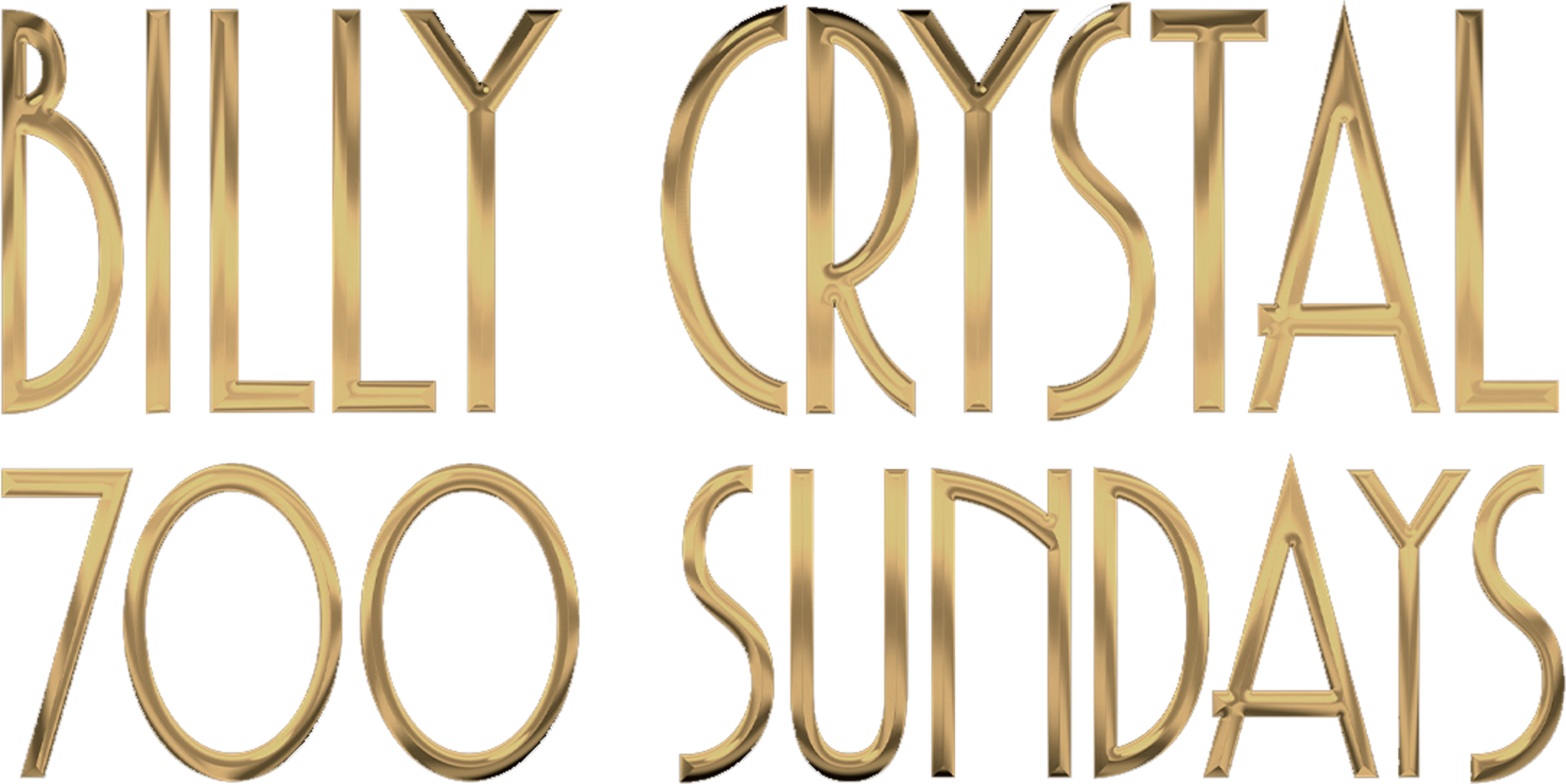 Billy Crystal Live - 700 Sundays movie logo