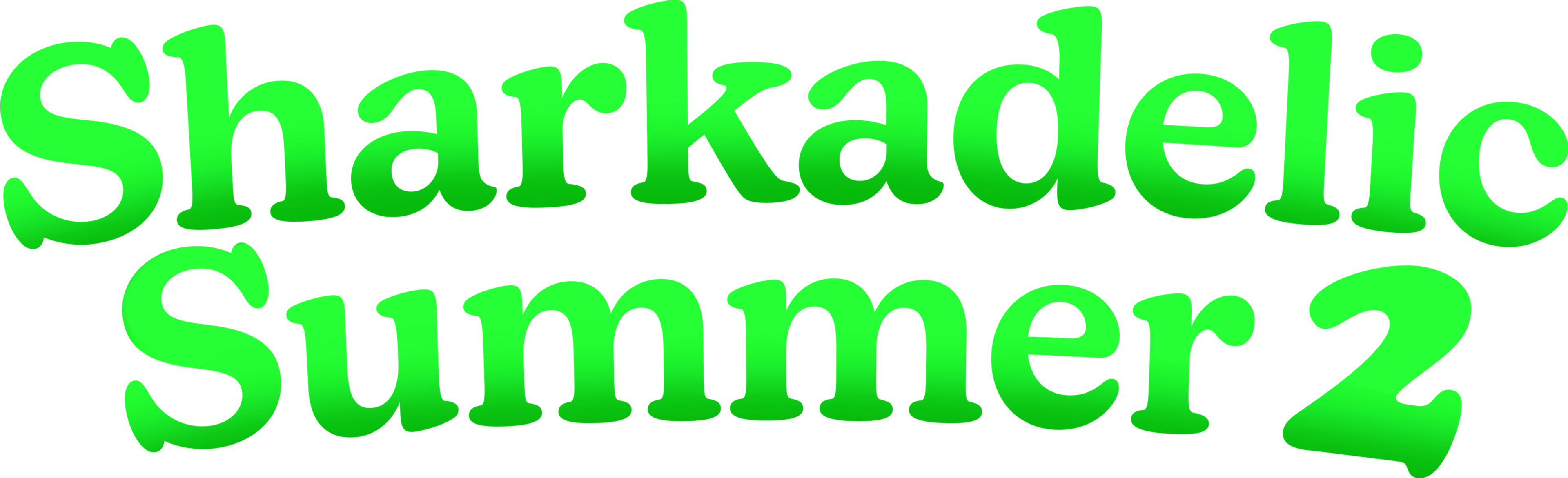 Sharkadelic Summer 2 movie logo