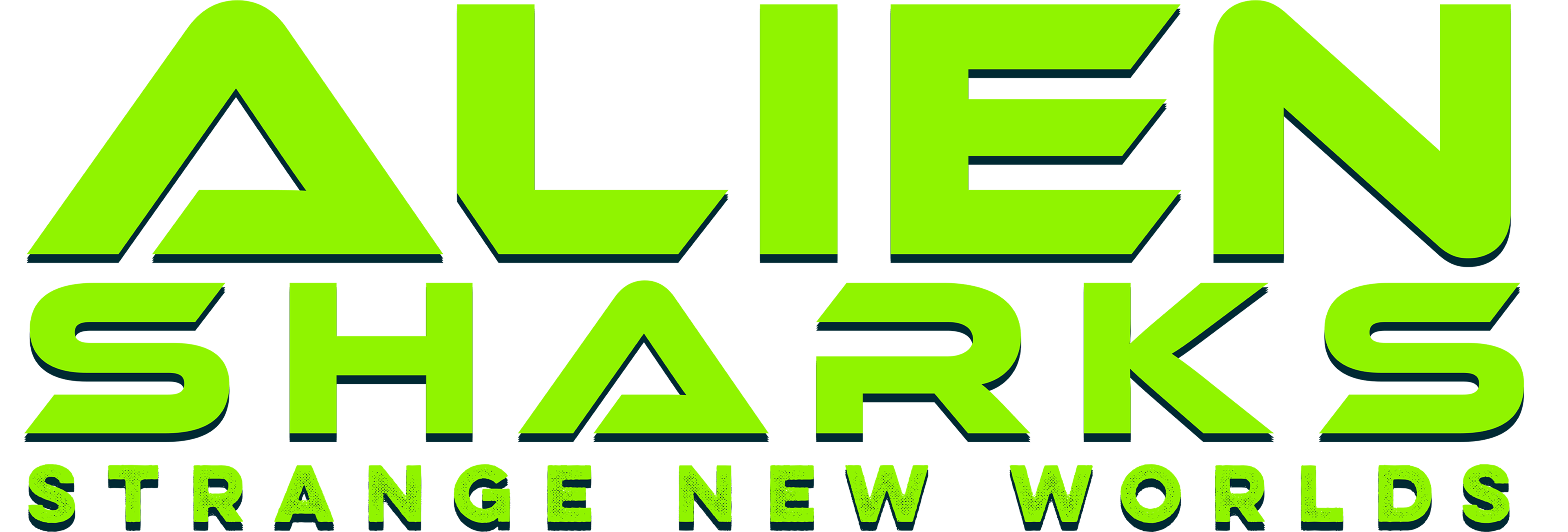 Alien Sharks: Strange New Worlds movie logo
