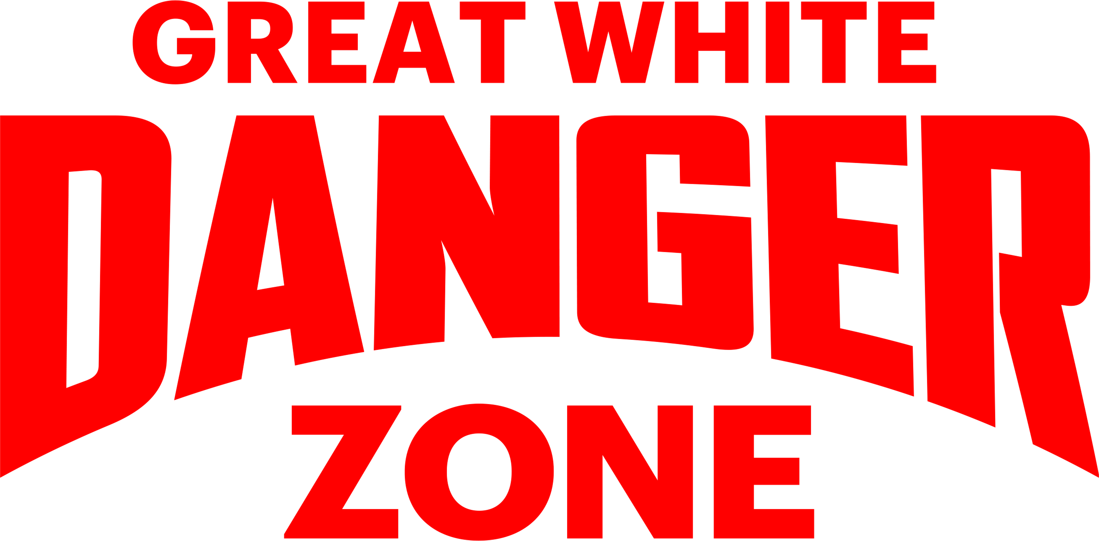 Great White Danger Zone movie logo