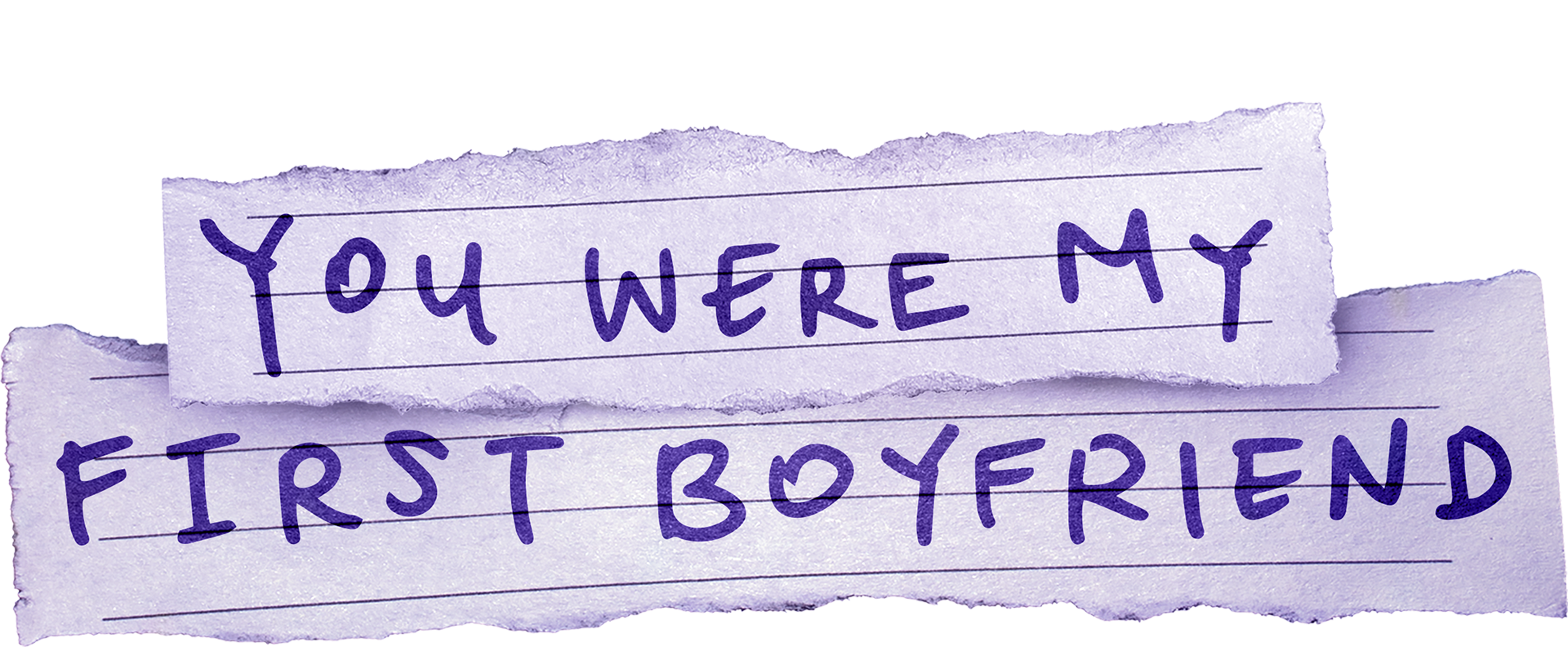 You Were My First Boyfriend movie logo