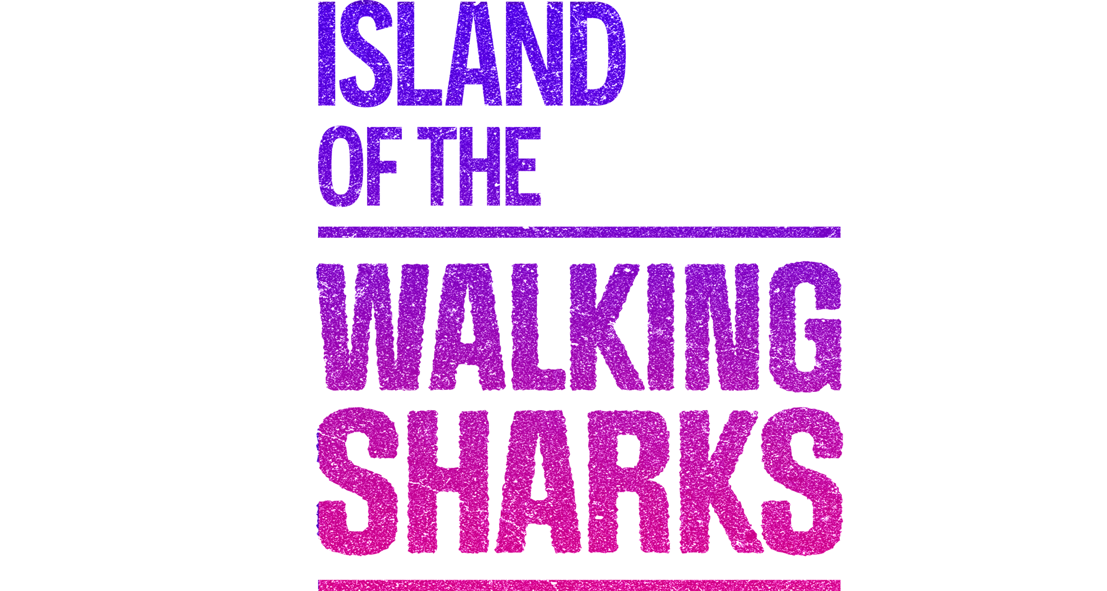 Island Of The Walking Sharks movie logo